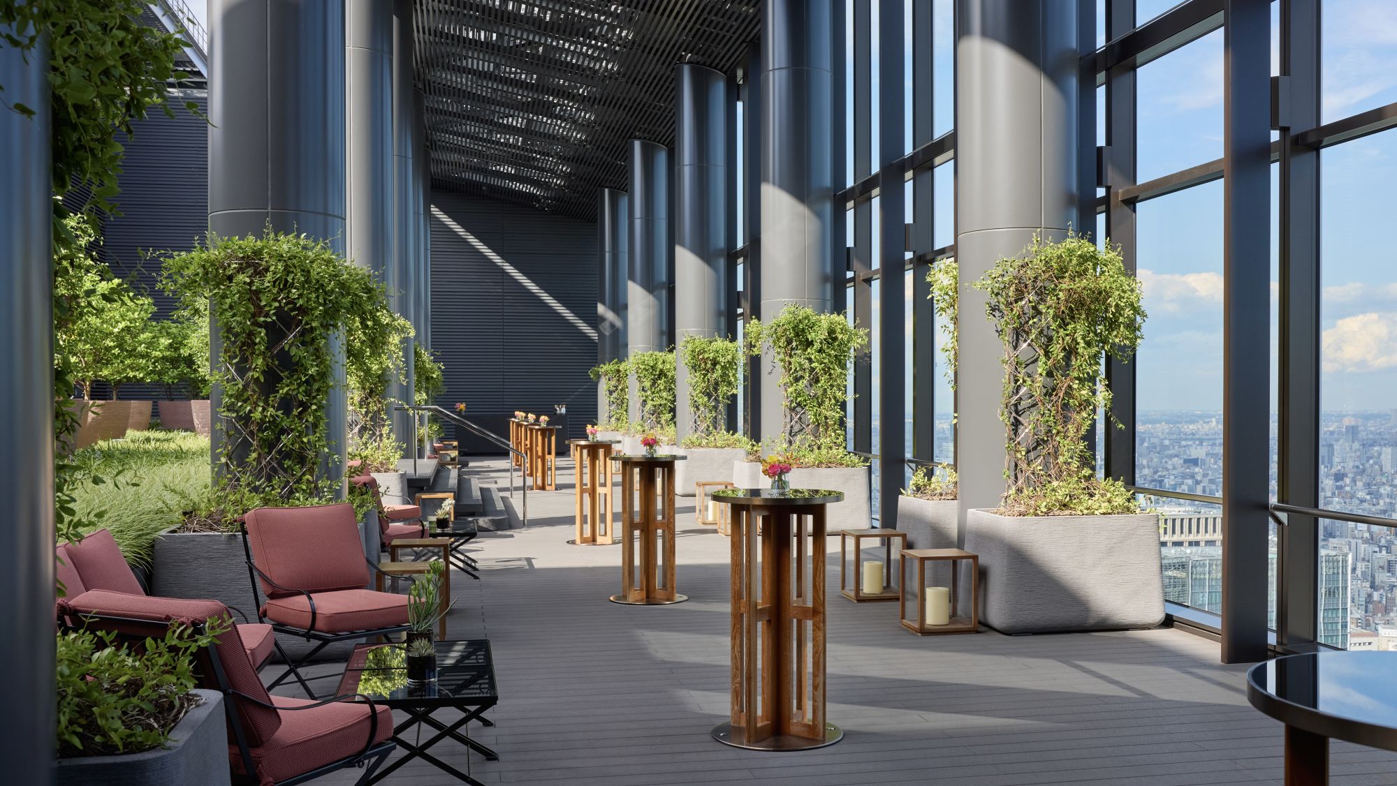 Bulgari Hotel Tokyo in Tokio: East terrace