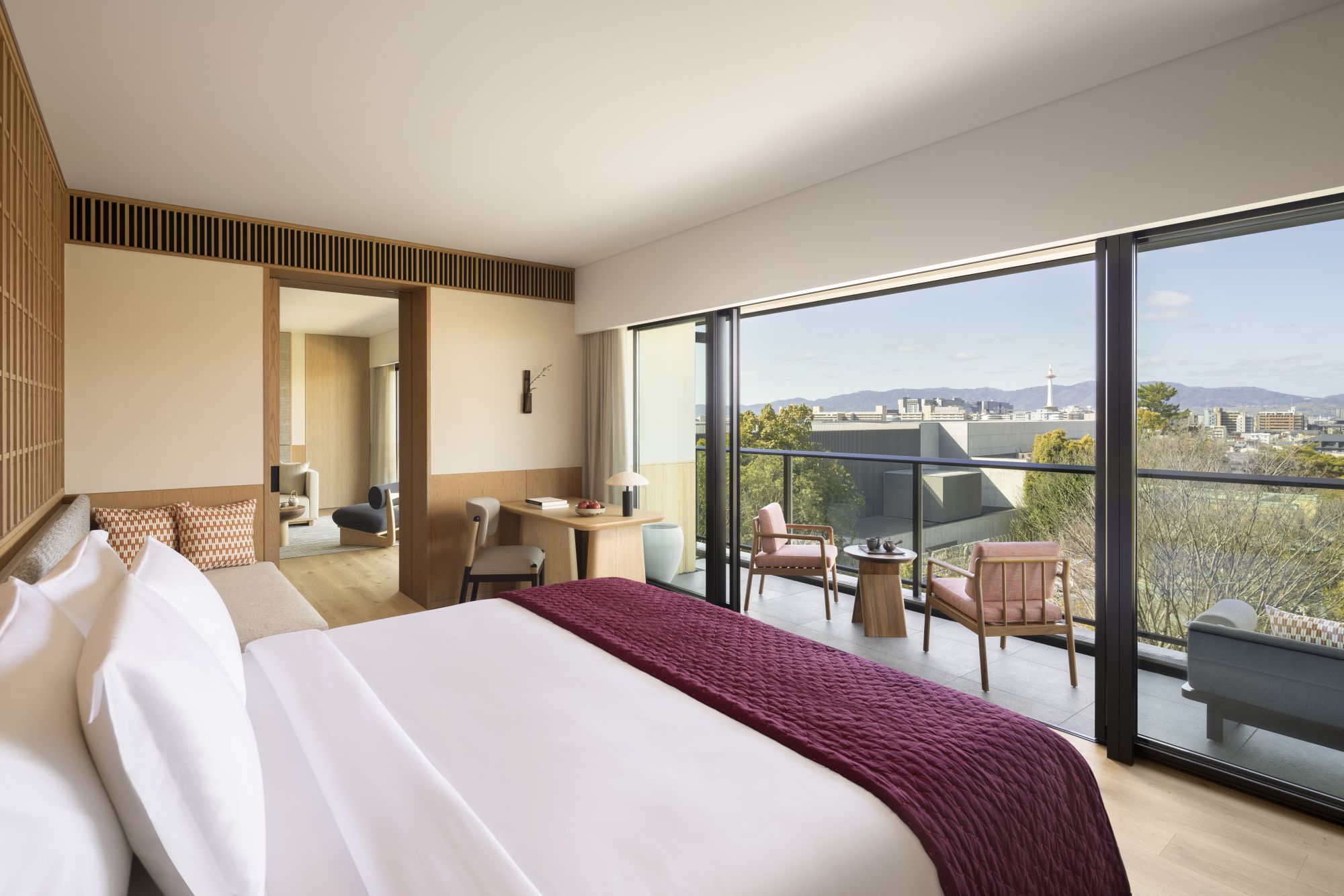 Six Senses Kyoto: Deluxe Suite Garden | bedroom