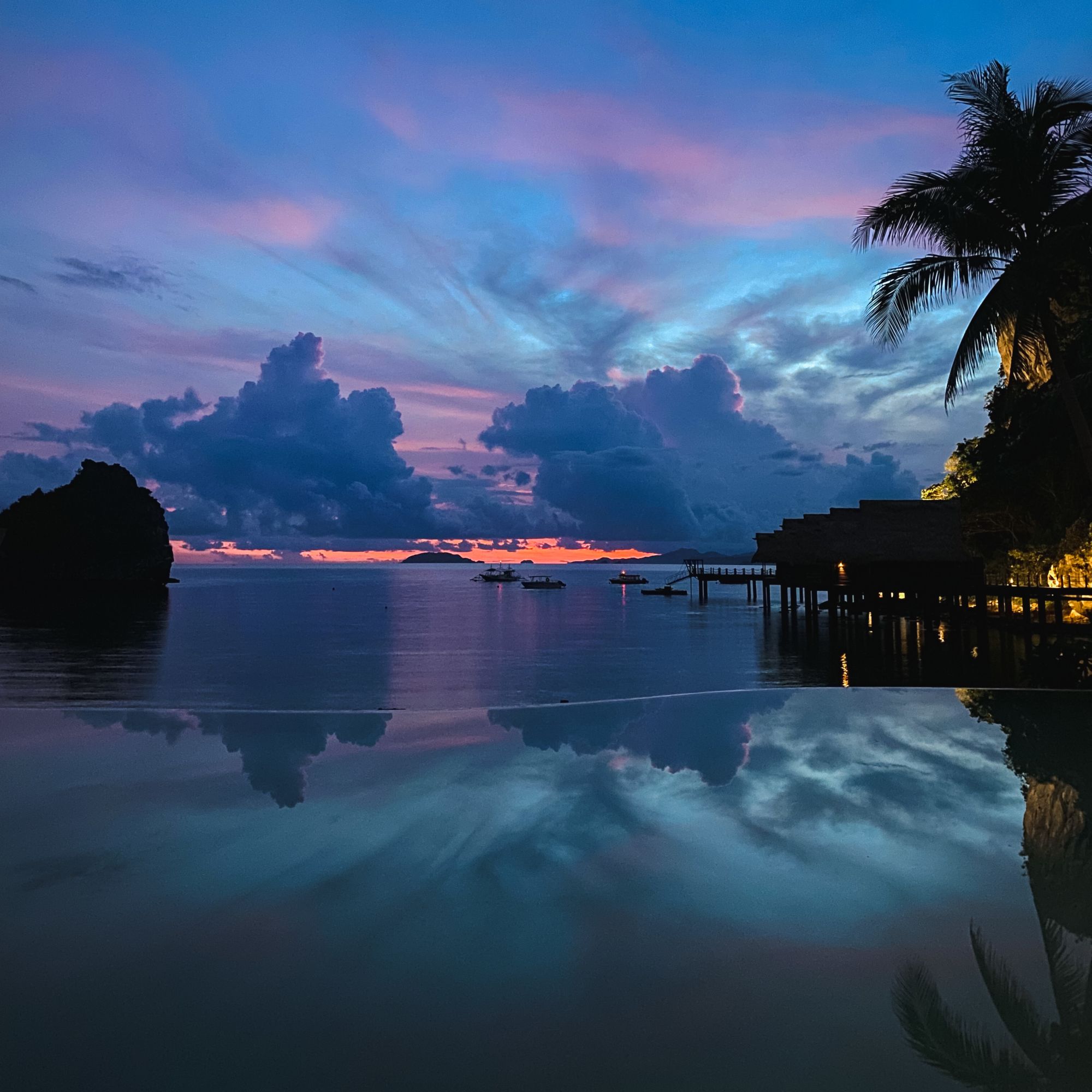 Cauayan Island Resort à Palawan:  Infinity-Pool