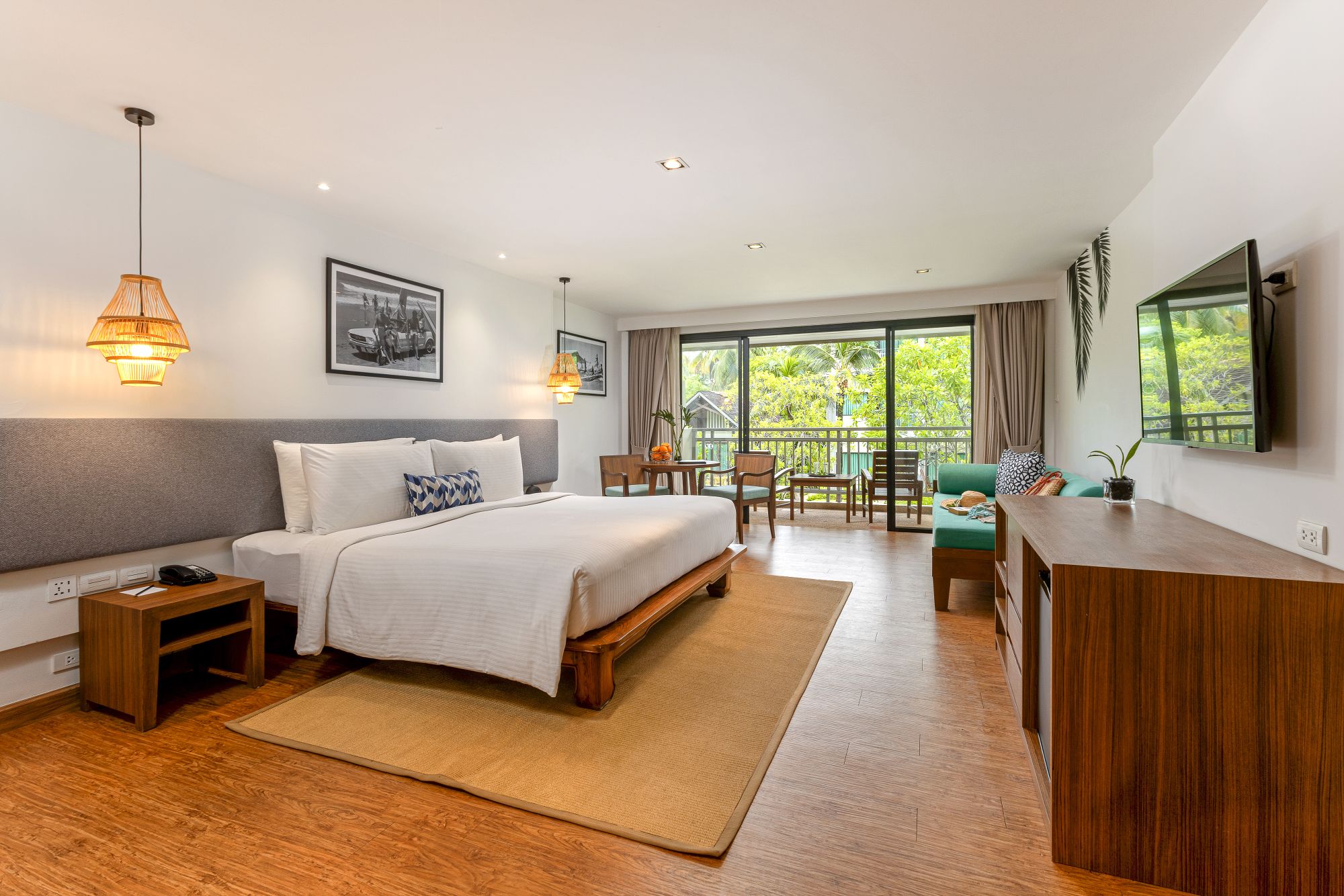 OUTRIGGER Khao Lak Beach Resort: Premier Garden Balcony
