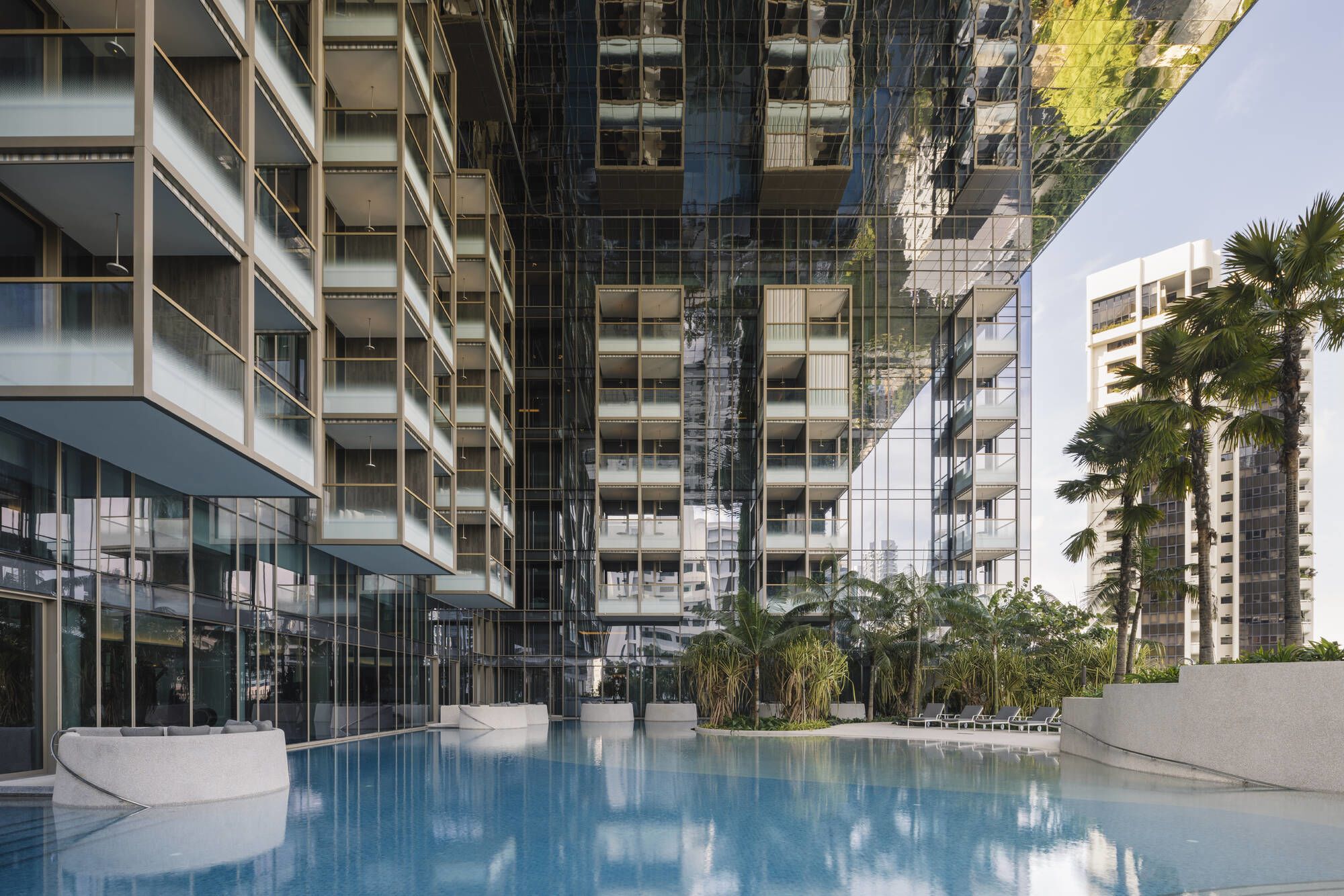 Pan Pacific Orchard in Singapur: Beach Terrace Lagoon Pool
