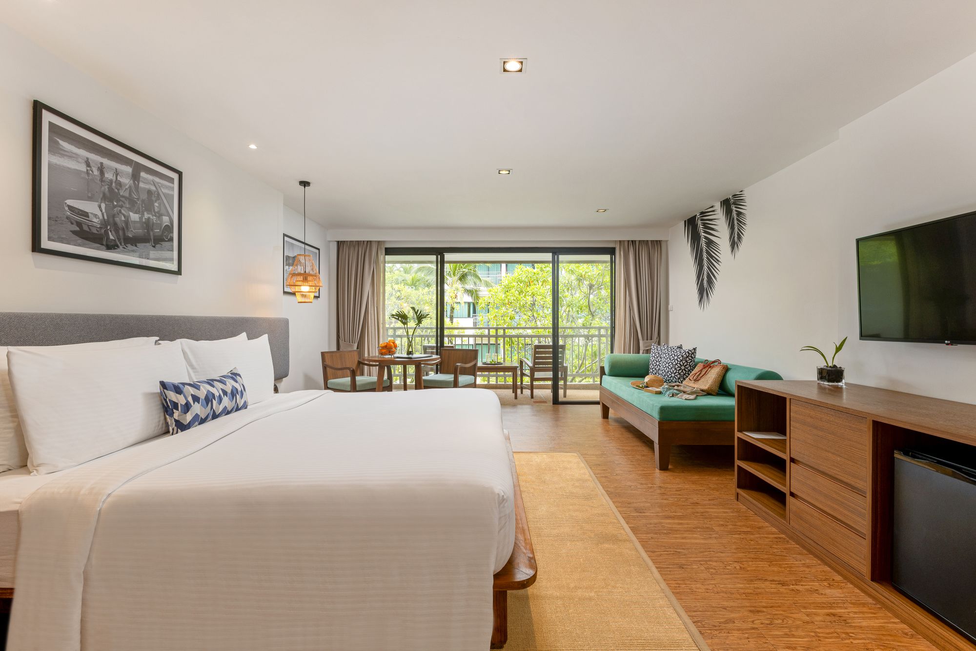 OUTRIGGER Khao Lak Beach Resort: Premier Garden Balcony