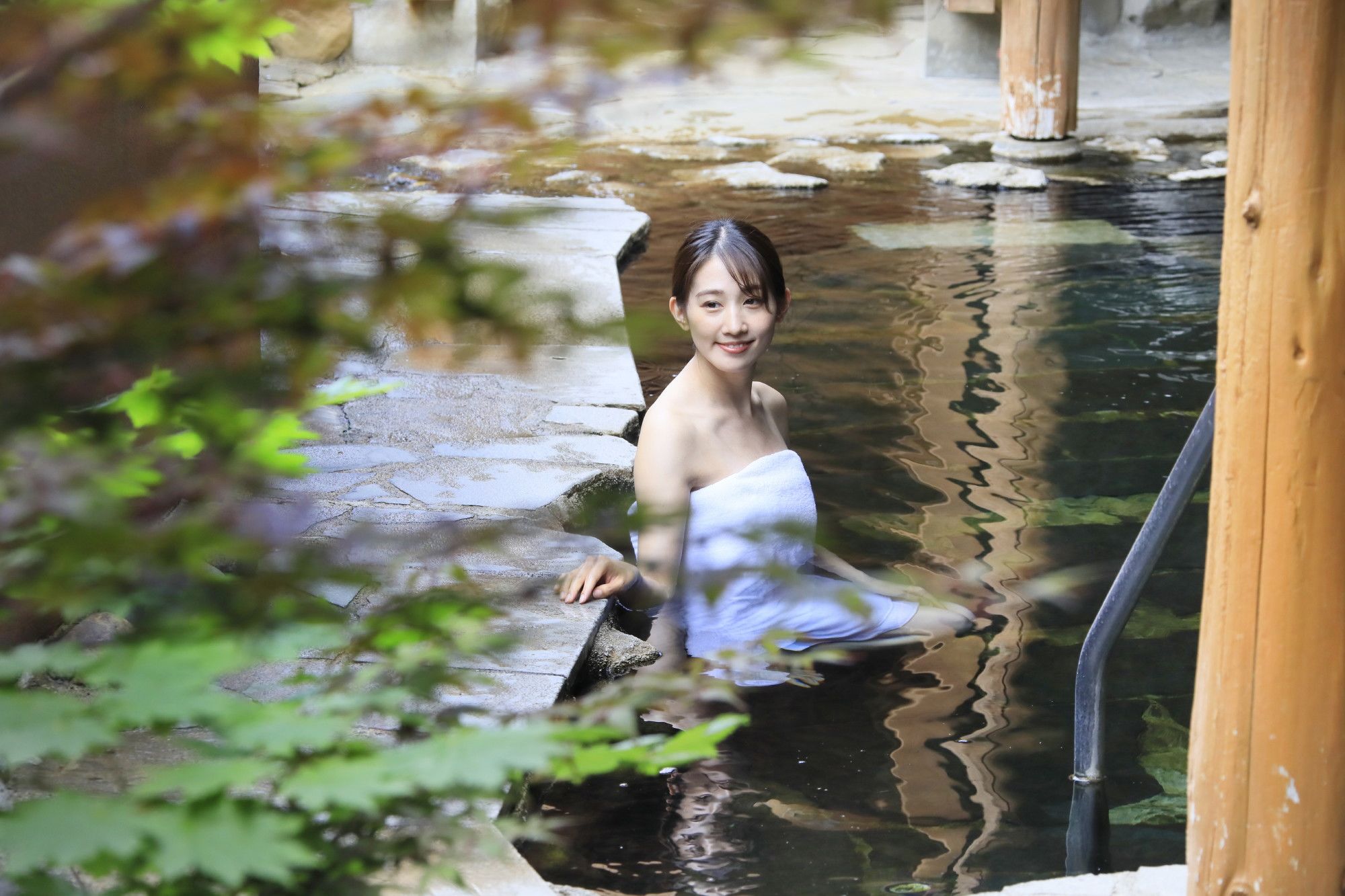Ryokan Biyuyonado in Yudanaka: Biyu Onsen