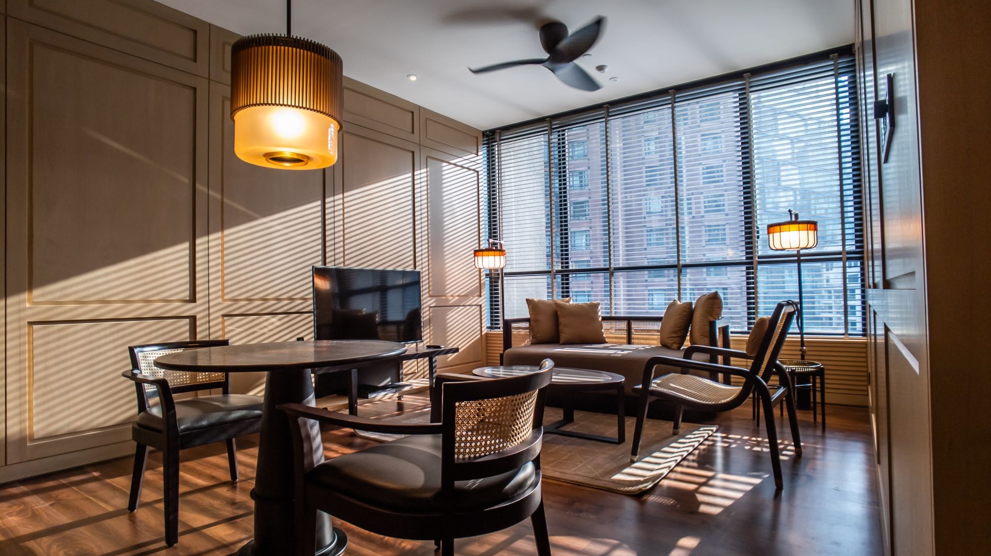 The RuMa Hotel and Residences in Kuala Lumpur: Grand Suite | Living room