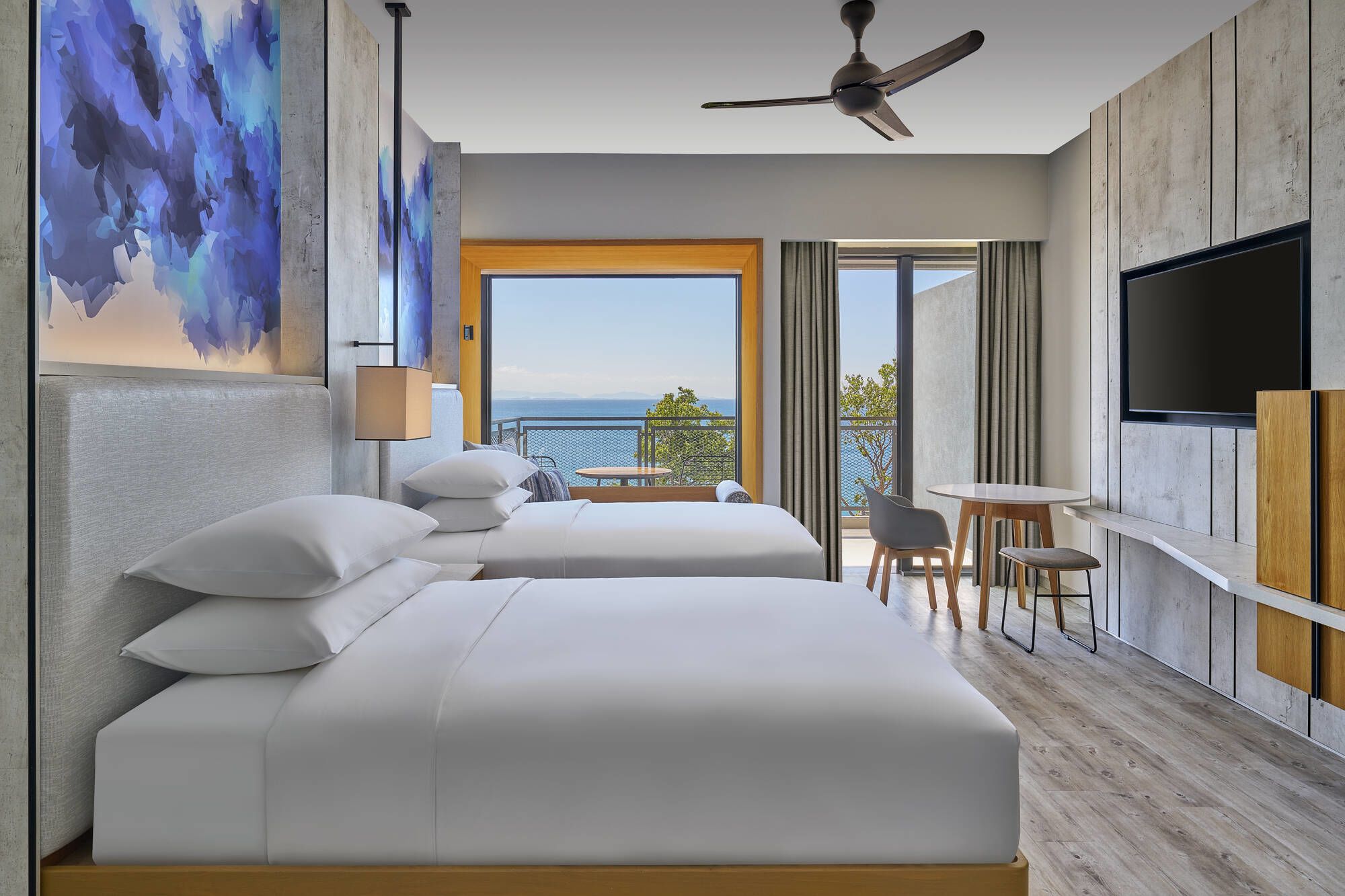Perhentian Marriott Resort & Spa:  Deluxe Sea View | Twin