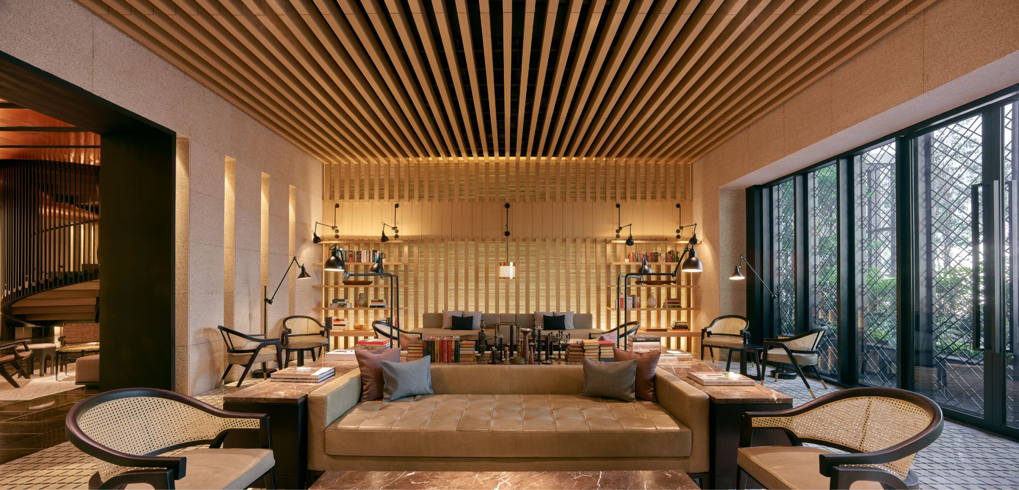 The RuMa Hotel and Residences in Kuala Lumpur: Library