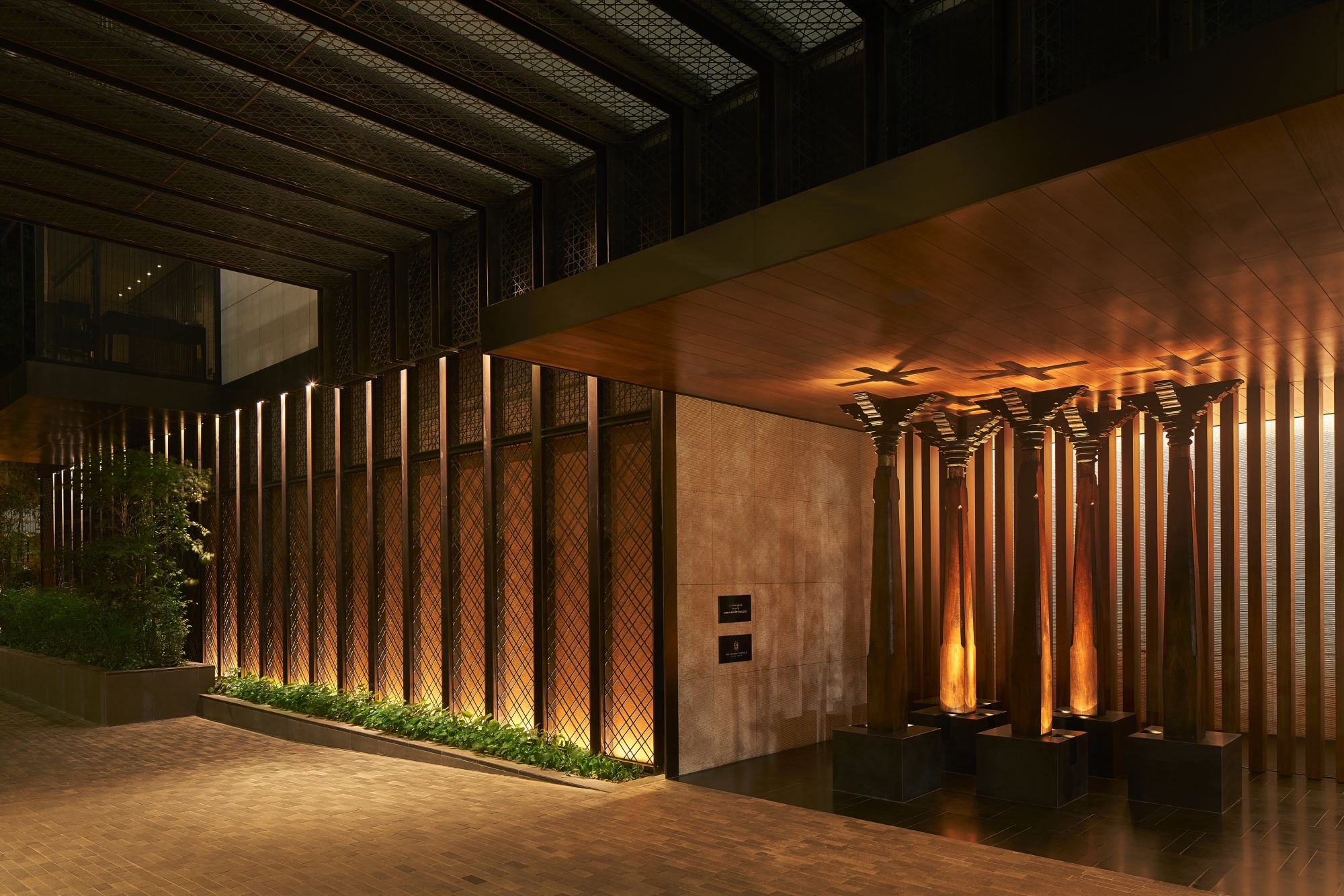 The RuMa Hotel and Residences in Kuala Lumpur: Port Cochere, Hoteleingang