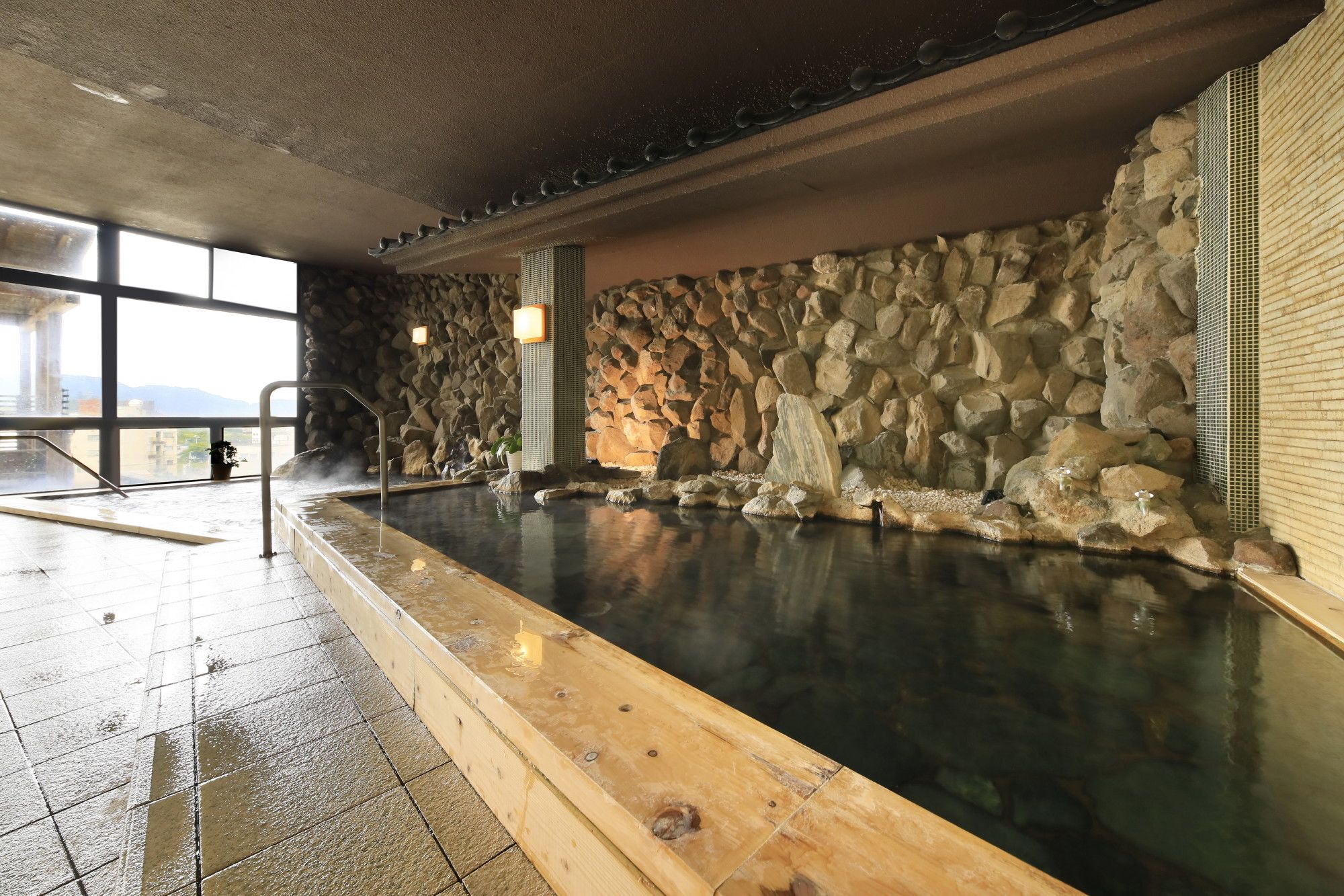 Ryokan Biyuyonado in Yudanaka: Biyu Onsen