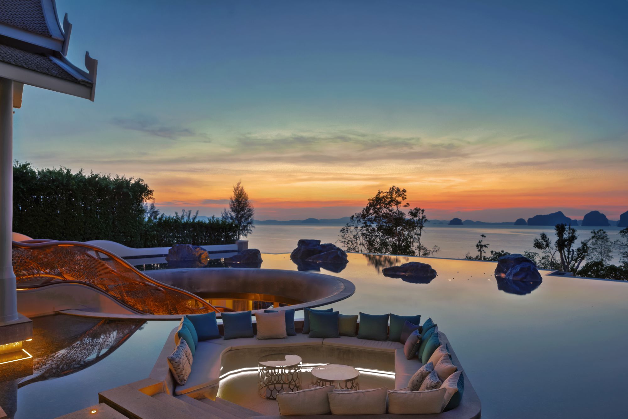 Banyan Tree Krabi: Lobby | Sunset