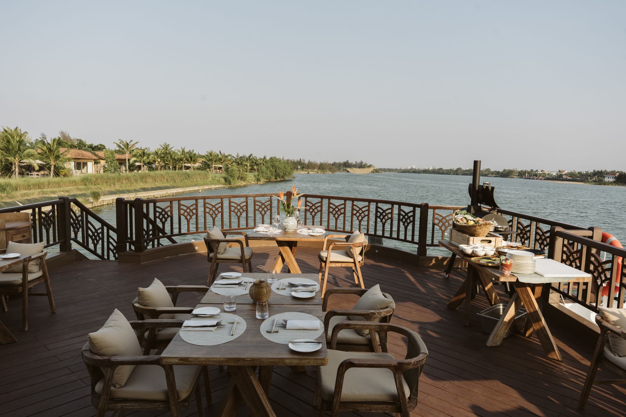 Namia River Retreat in Hoi An: f&b: The Merchant River Cruise