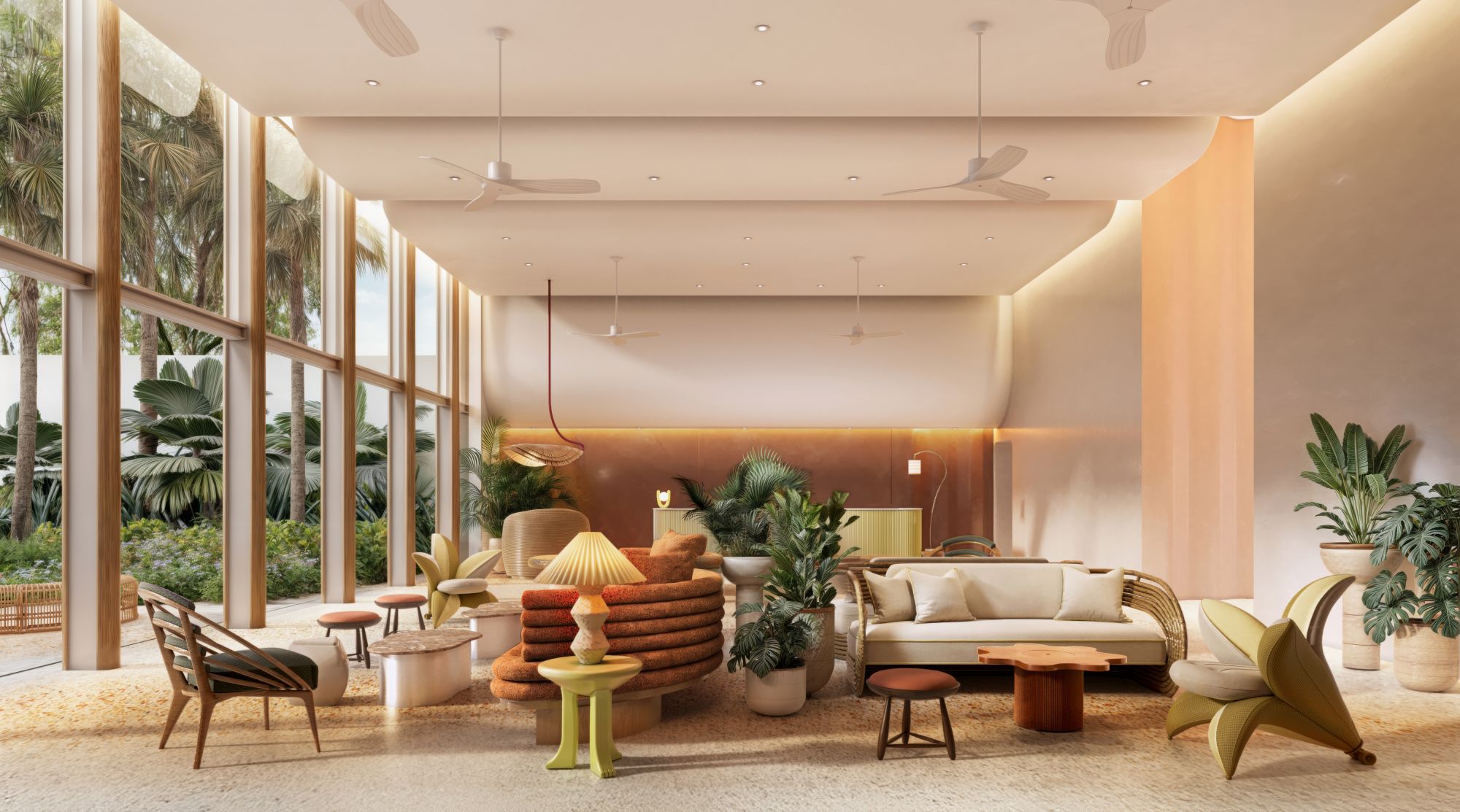 The Standard, Pattaya Na Jomtien: Hotel Lobby