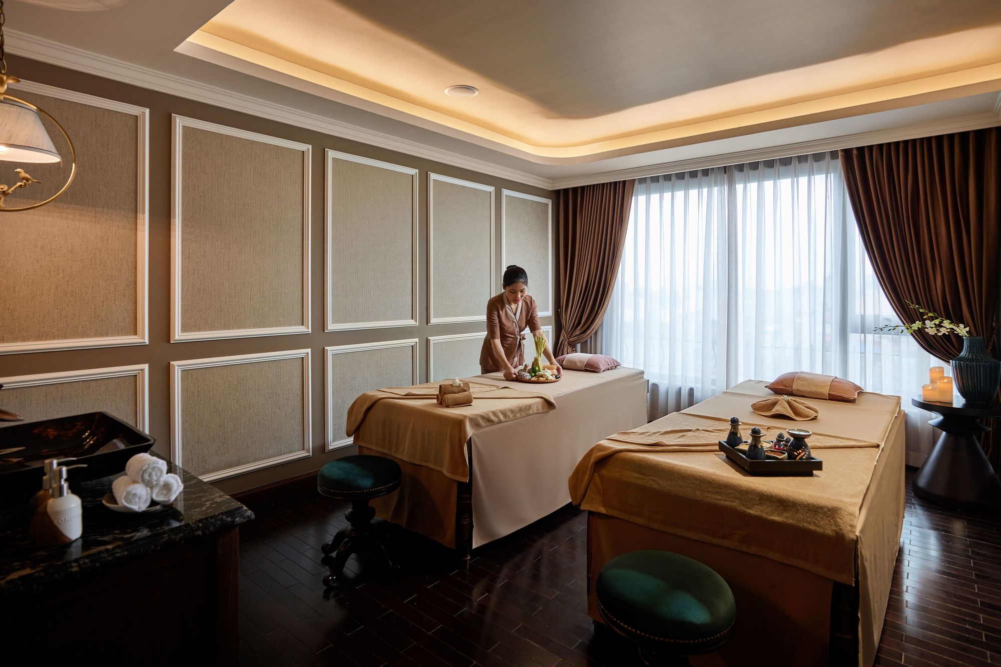 Peridot Grand Luxury Boutique Hotel à Hanoi: Spa