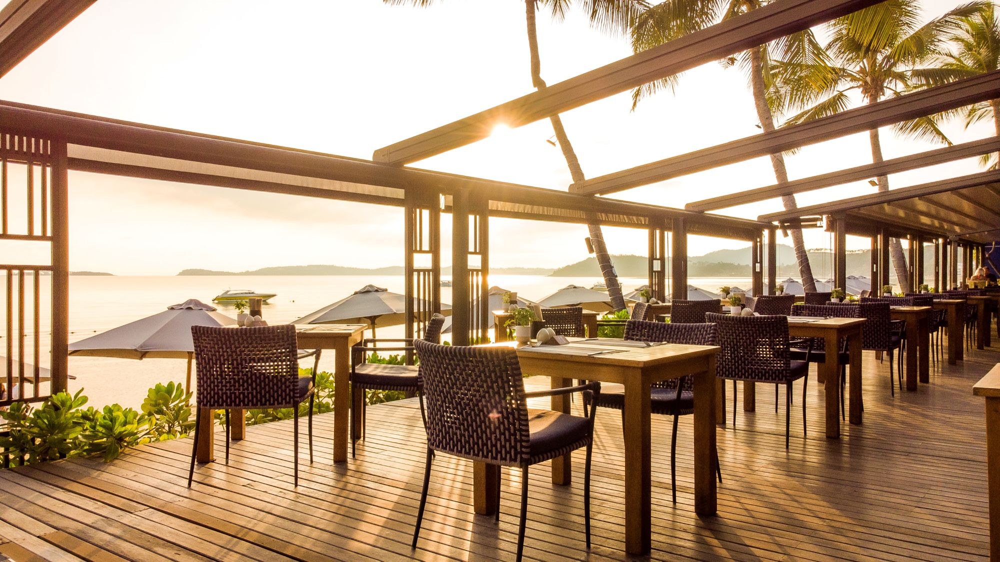 Bandara Spa Resort & Pool Villas in Ko Samui: Restaurant Chom Dao