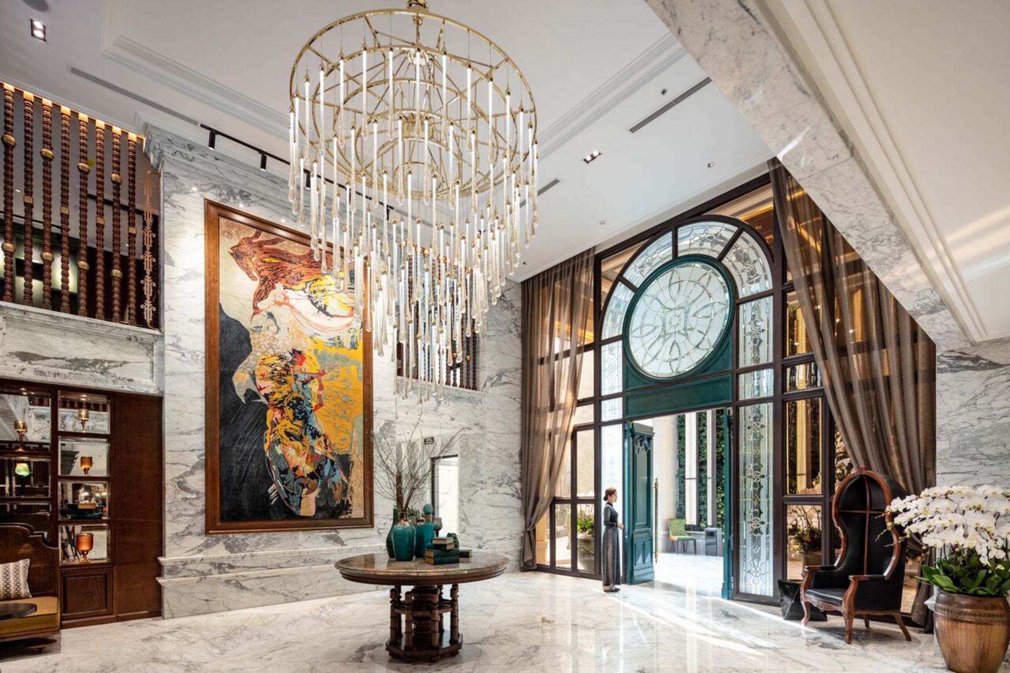 Peridot Grand Luxury Boutique Hotel à Hanoi: Lobby Entrance