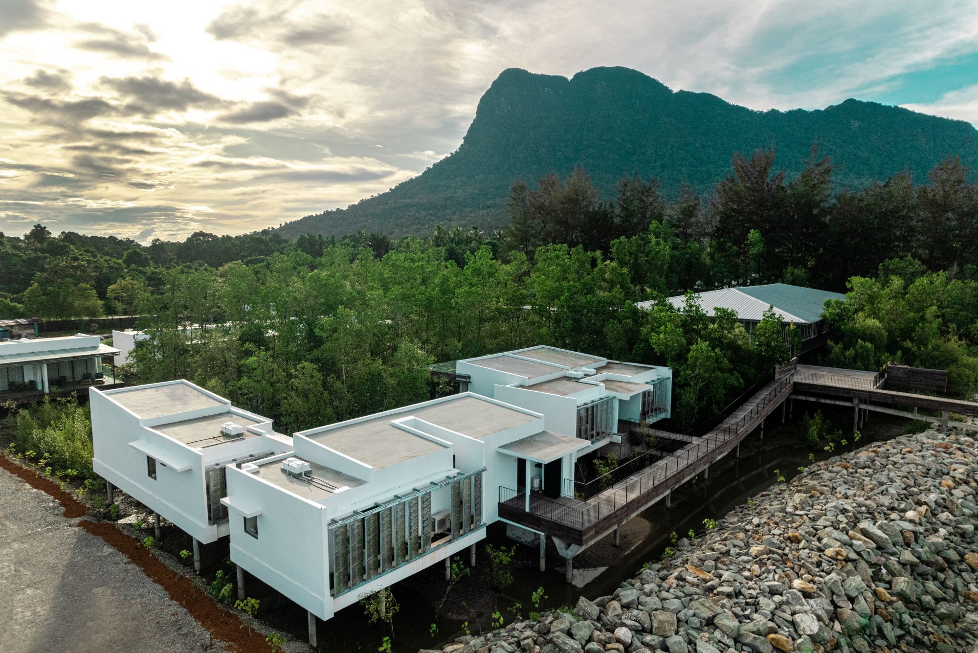 Cove 55 in Kuching: Mangrove Villas | with Mt. Santubong