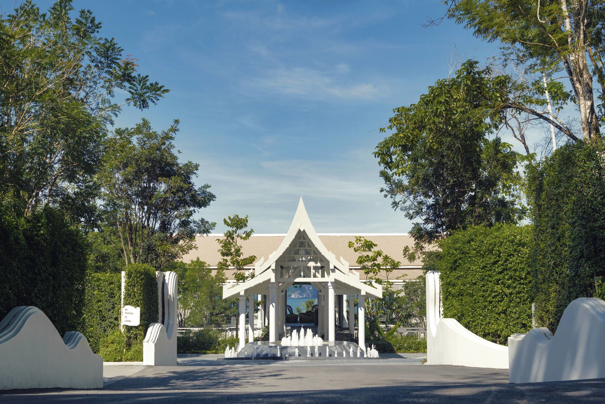 Banyan Tree Krabi: Entrance