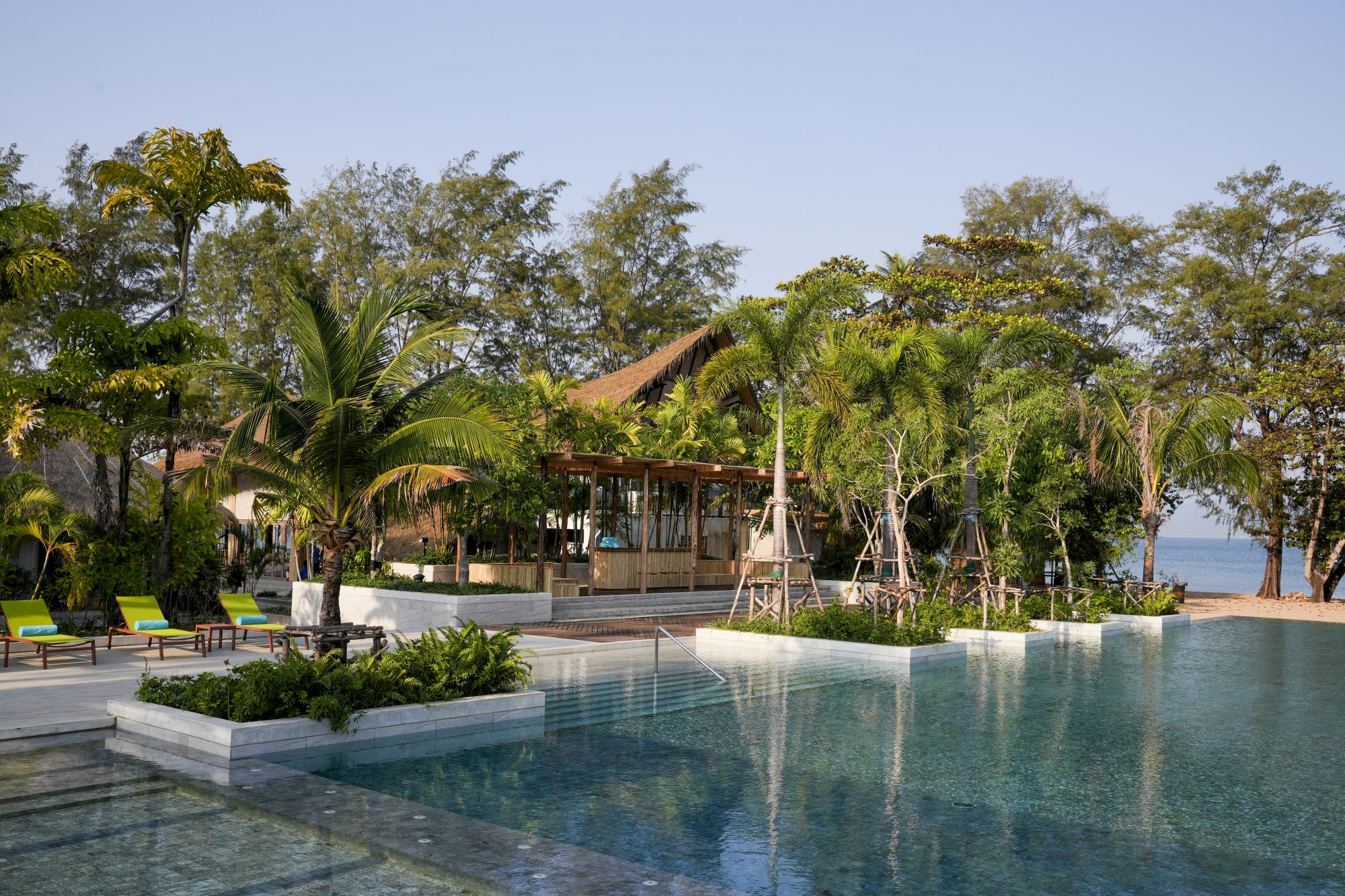 JATI Koh Russey: Swimmingpool