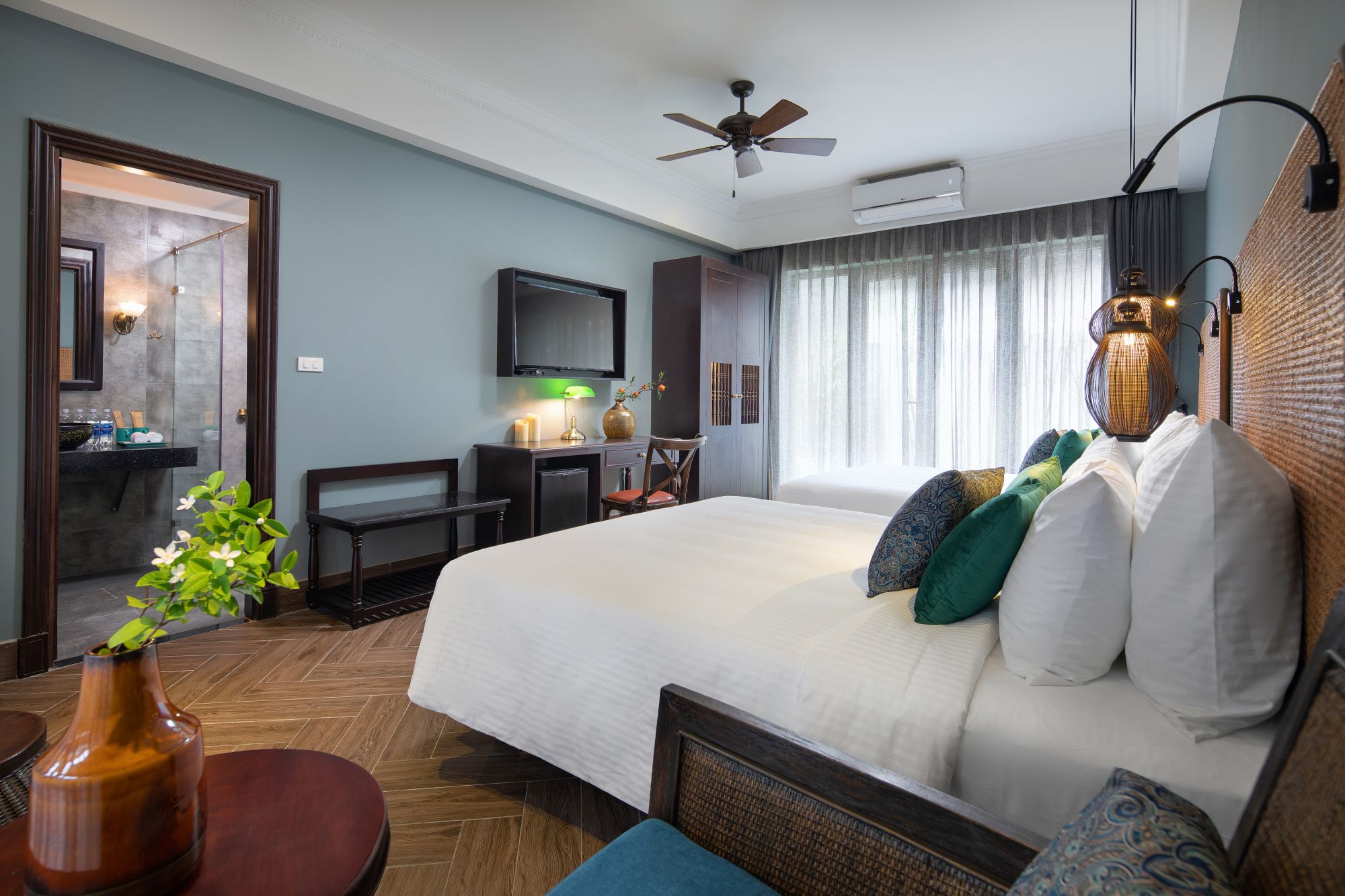 Aira Boutique Hoi An Hotel & Villa: Deluxe Balcony
