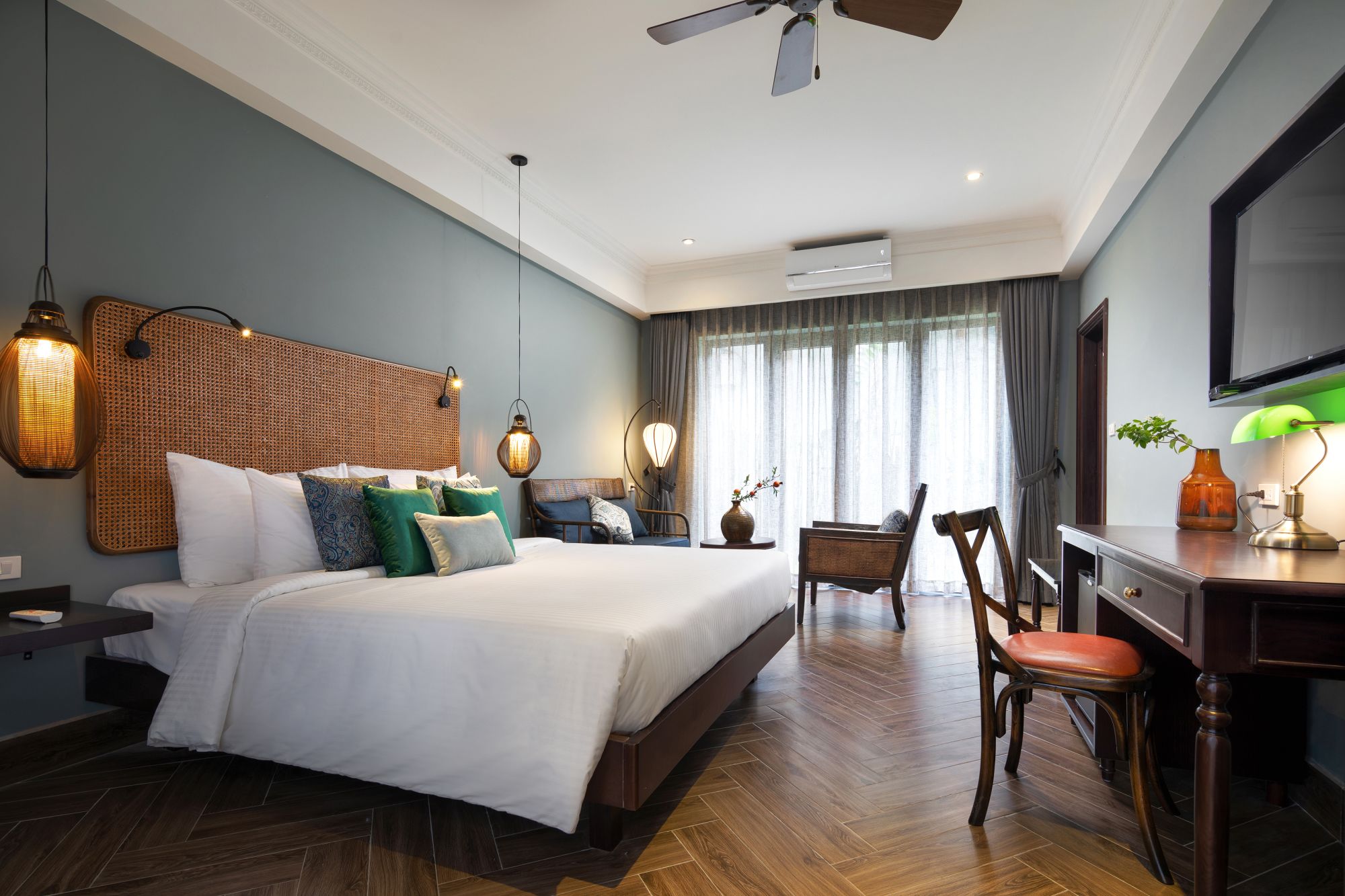 Aira Boutique Hoi An Hotel & Villa: Deluxe Balcony