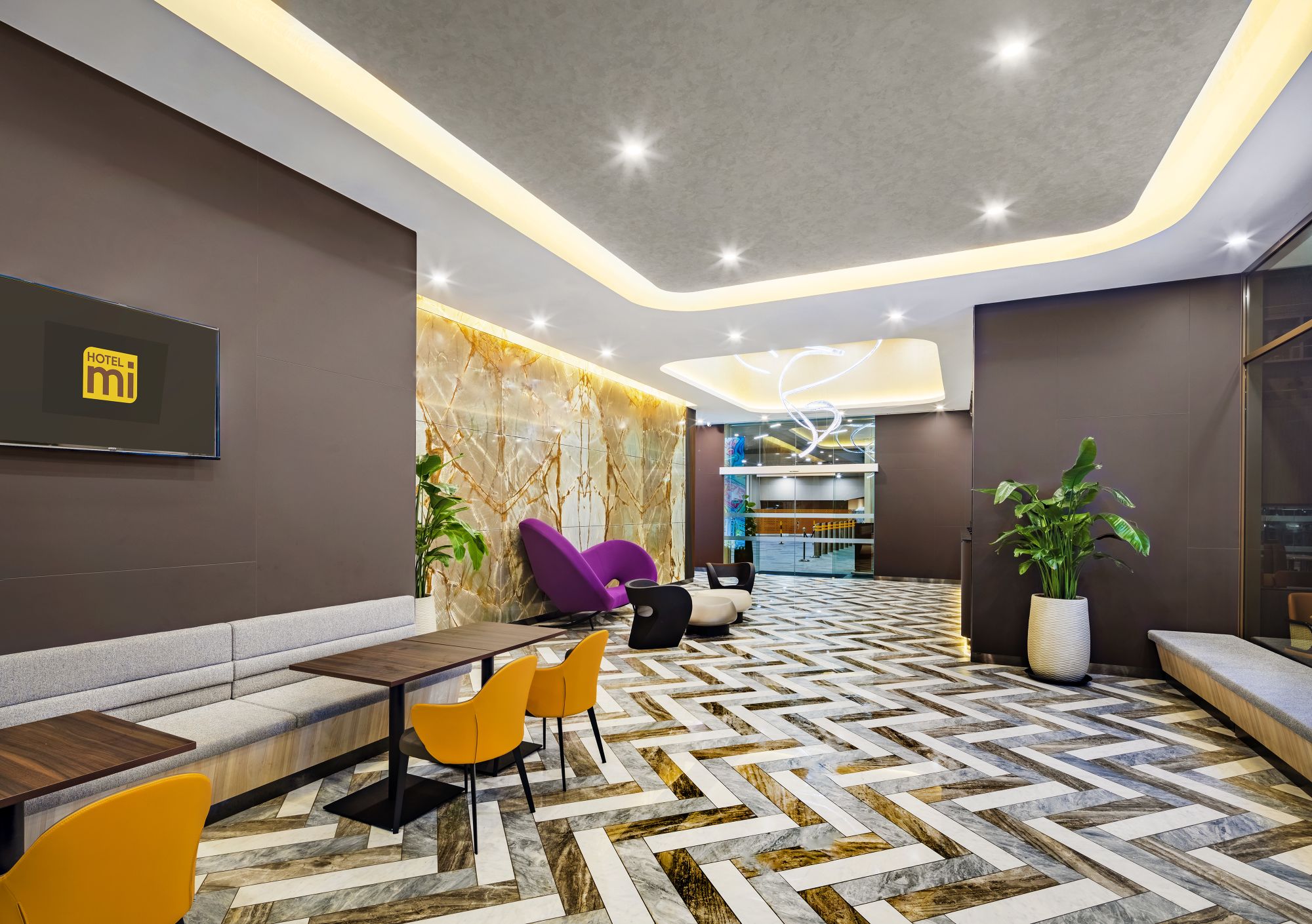 Mi Rochor in Singapur: Lobby
