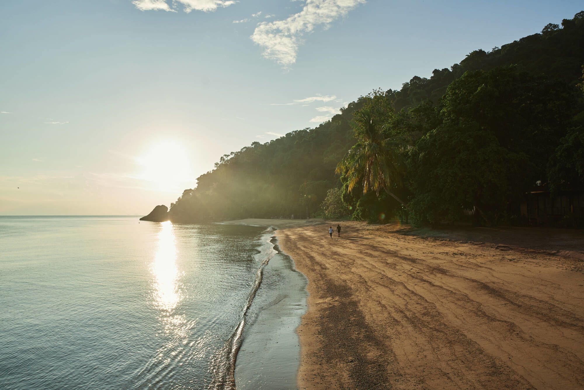 The Boathouse Pulau Tioman: Beach Sunset