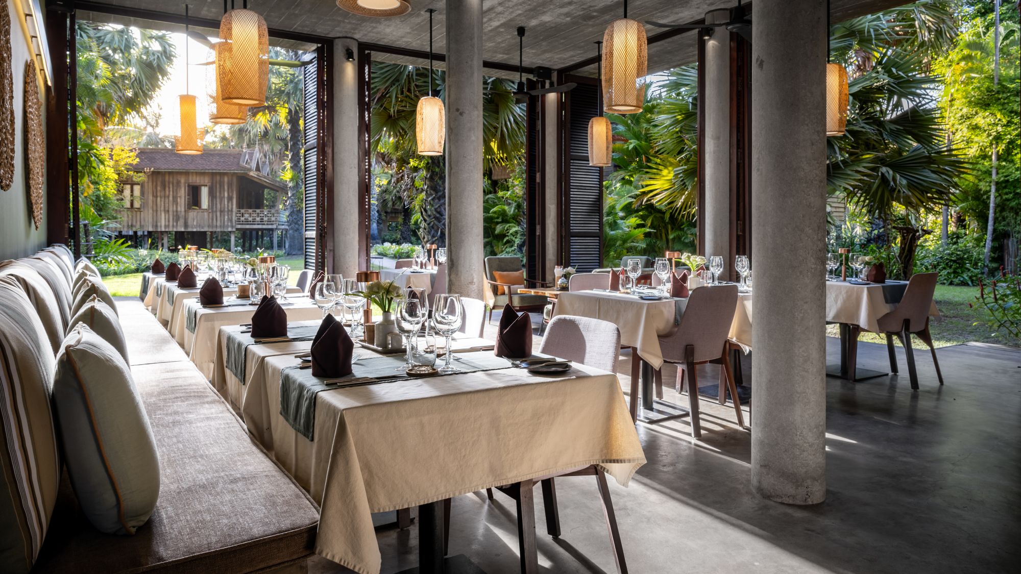 Sala Lodges in Siem Reap:  Ma Om Openair Dining