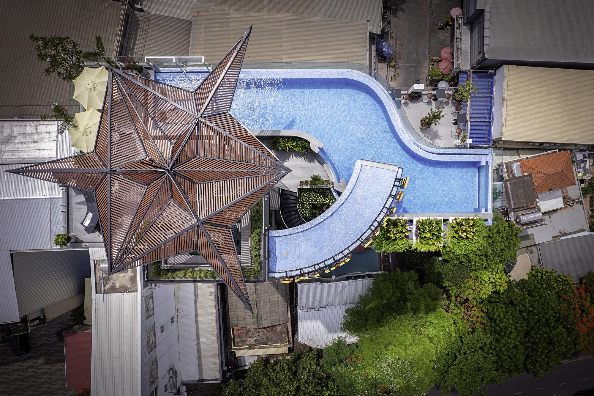 Chaiya Palace Hotel à Phnom Penh:  Joulsy Infinity Pool