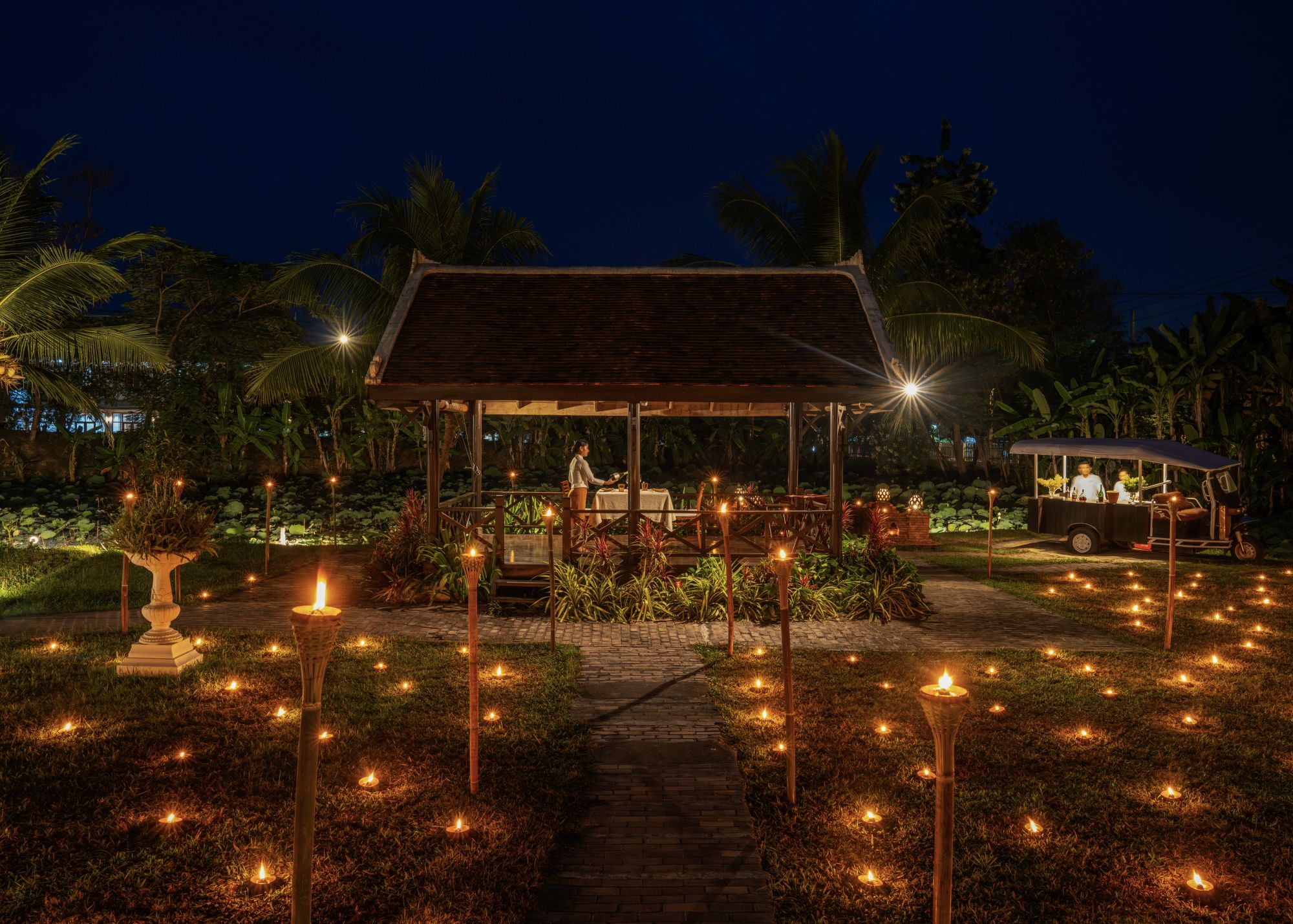La Résidence Phou Vao in Luang Prabang:  Exclusive Dinner for Two