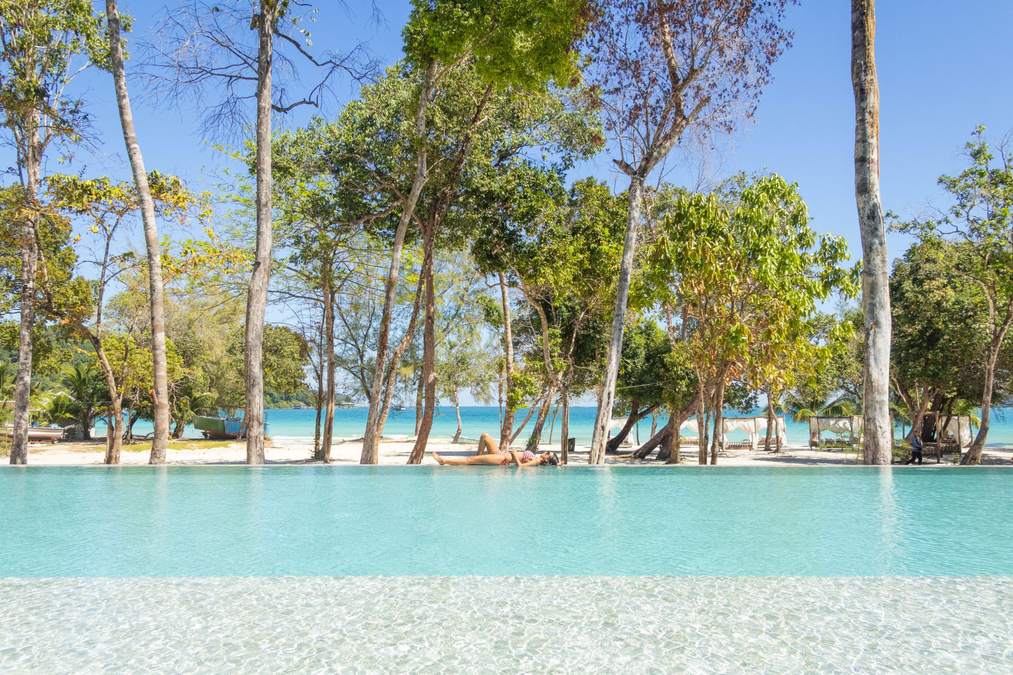 Island Center Point in Koh Rong Sanloem: Swimmingpool