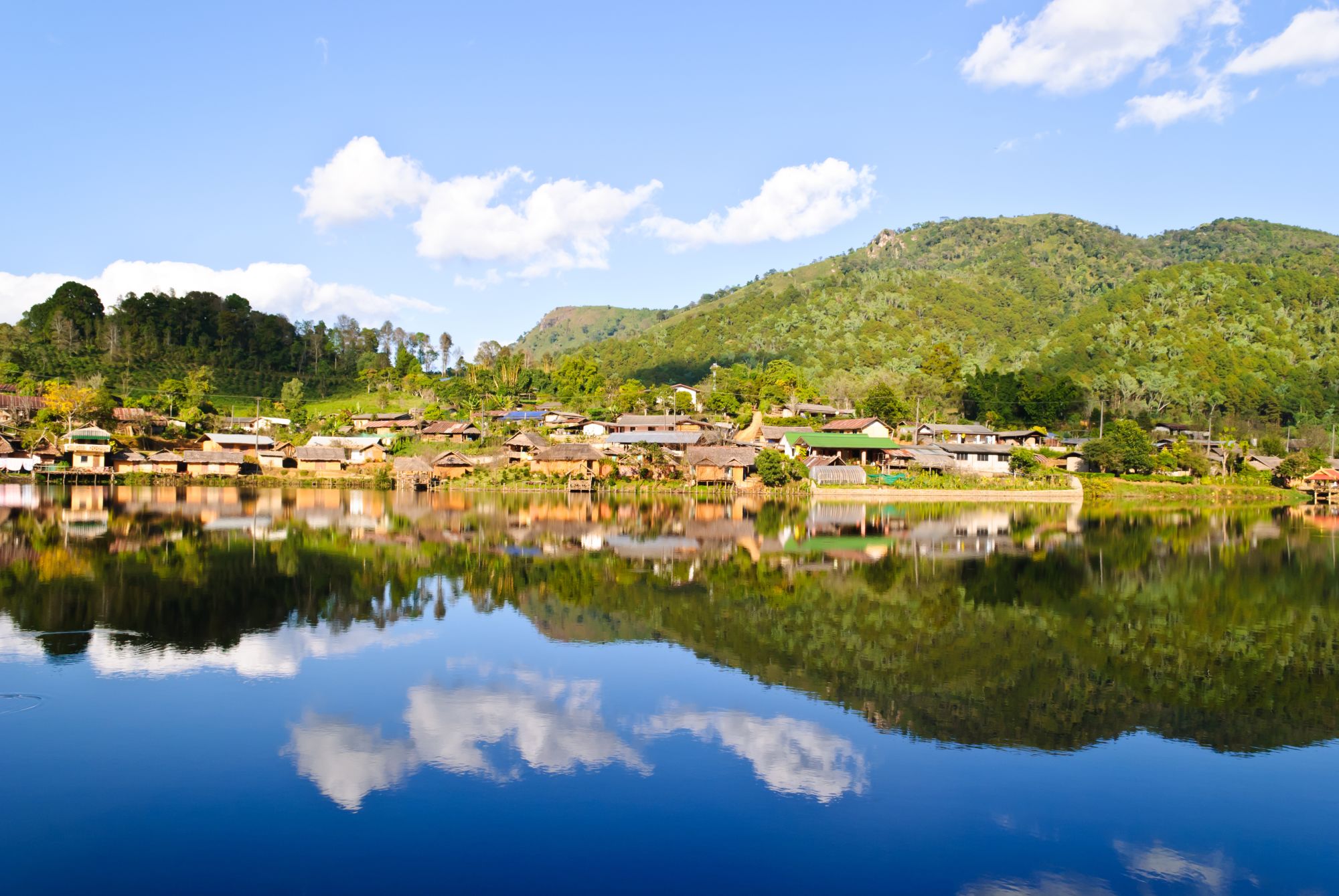 Circuit en voiture de location Mae Hong Son de Chiang Mai: Pai: Rak Thai Village