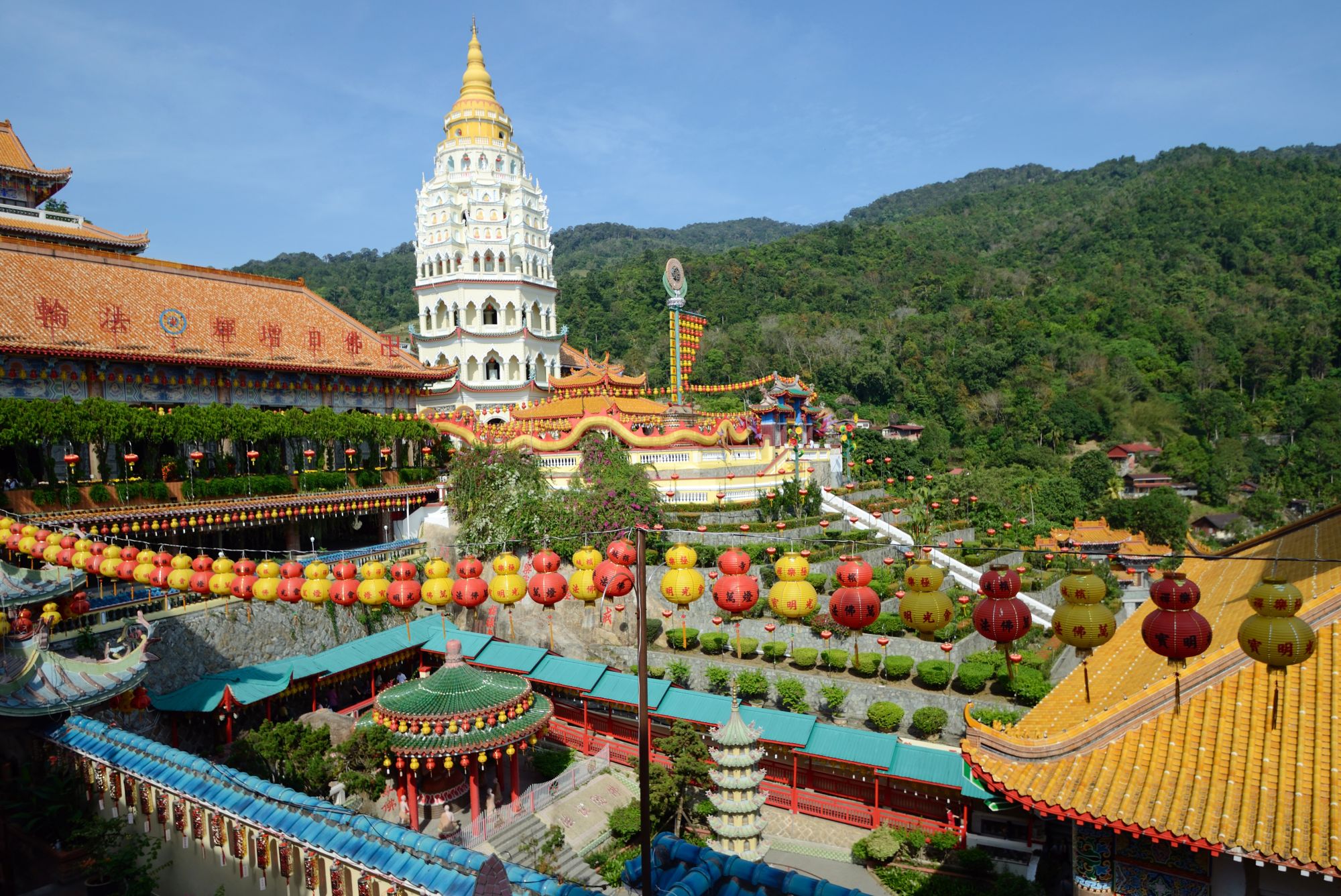 Les hauts lieux de la Malaisie avec option "Belum Rainforest" de Kuala Lumpur: Penang: Kek Lok Si Temple