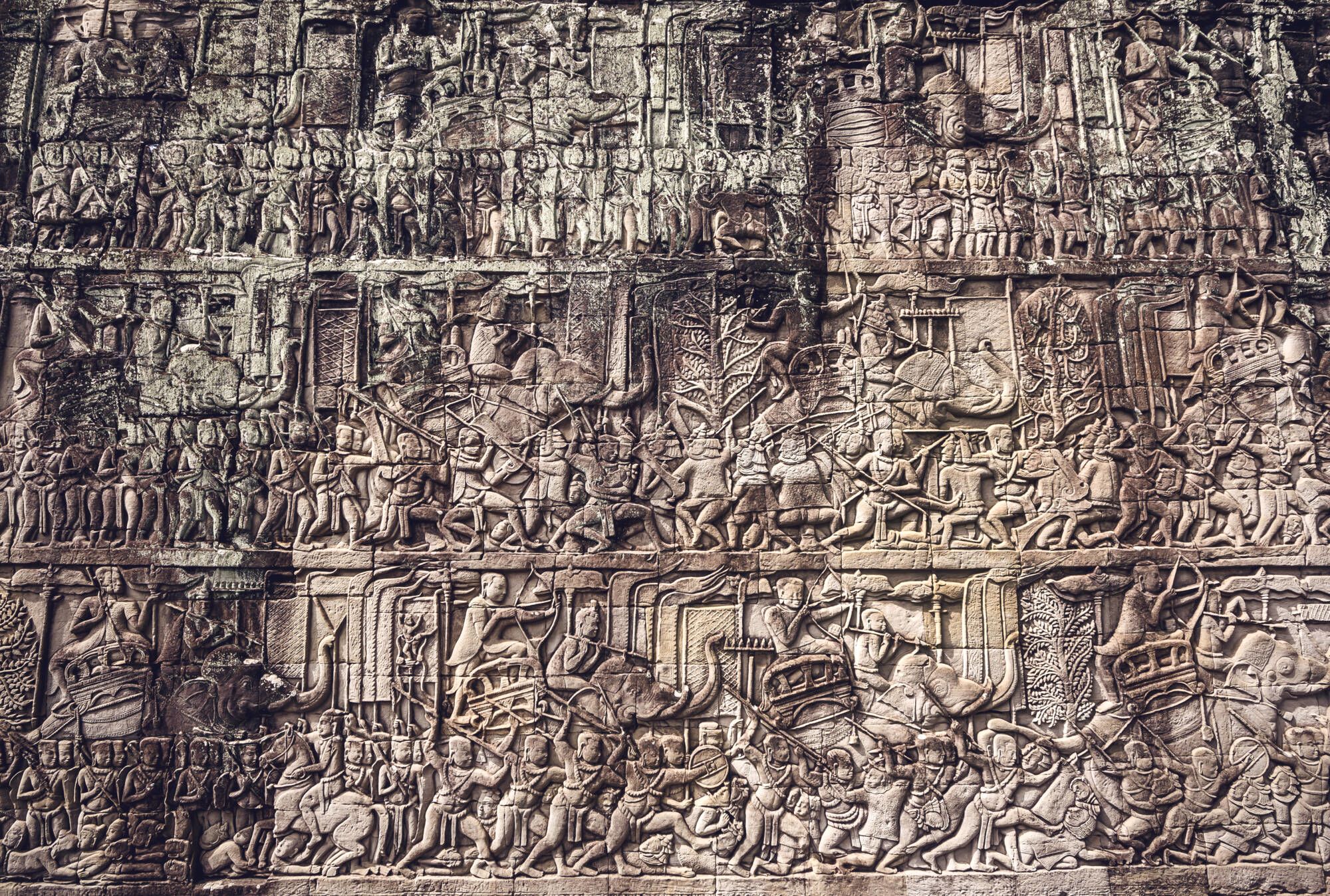 Grenzenlose Faszination ab Siem Reap: Siem Reap Angkor Wat relief