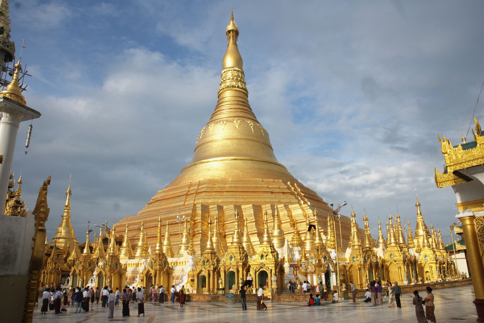 Das Goldene Land ab Yangon: Shwedagon Pagoda Yangon