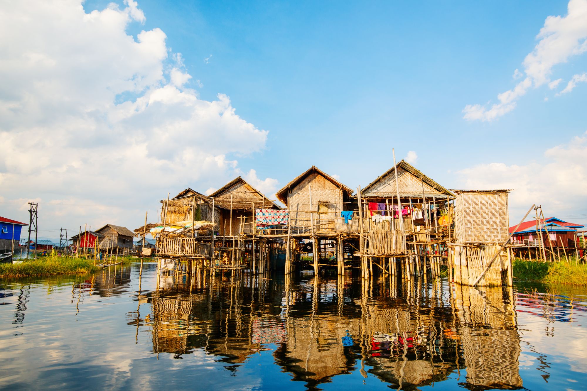 Das Goldene Land ab Yangon: Inle Lake Floating Village