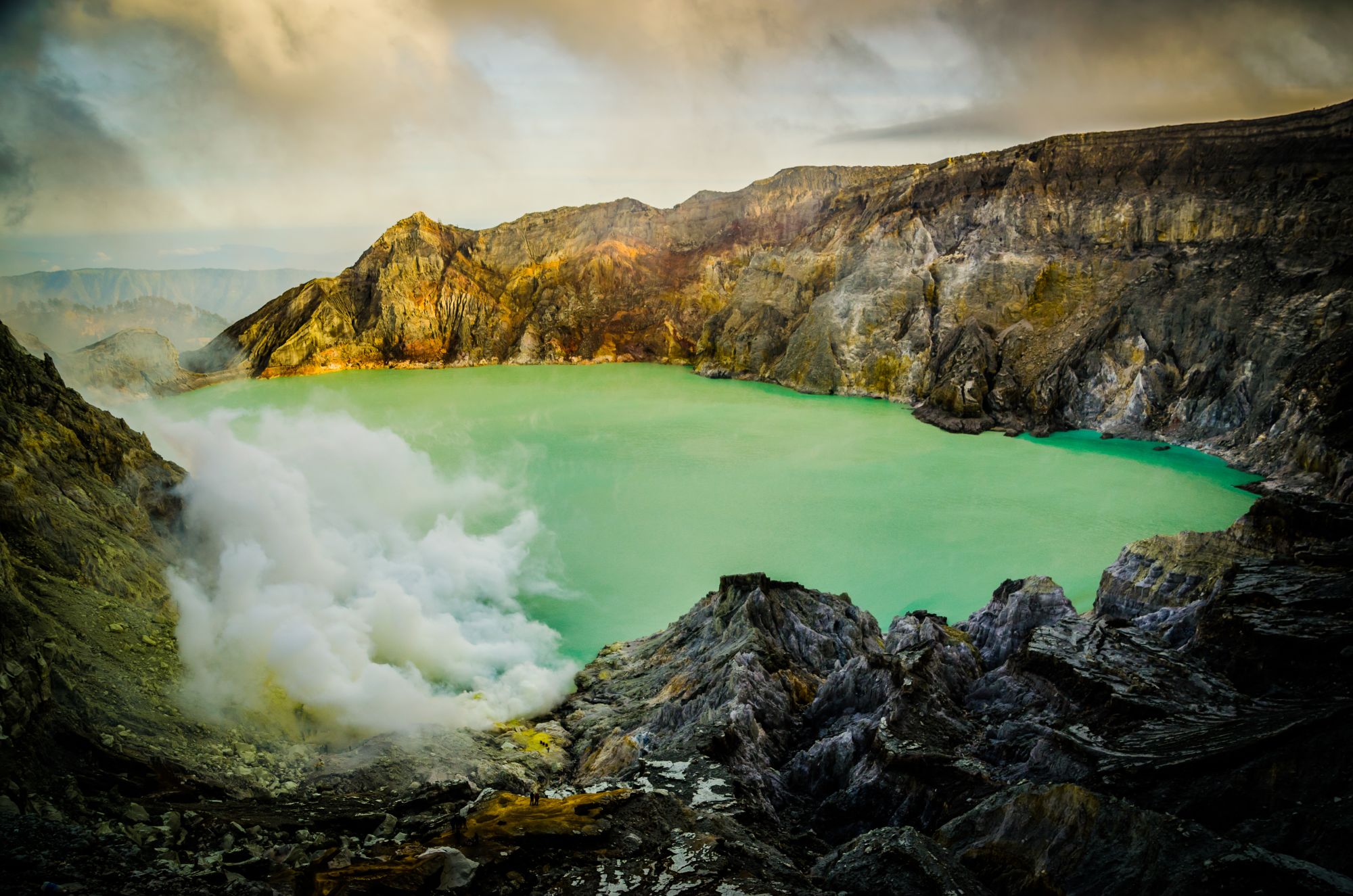 Imposanter Ijen Krater ab Südbali: Java Mount Ijen