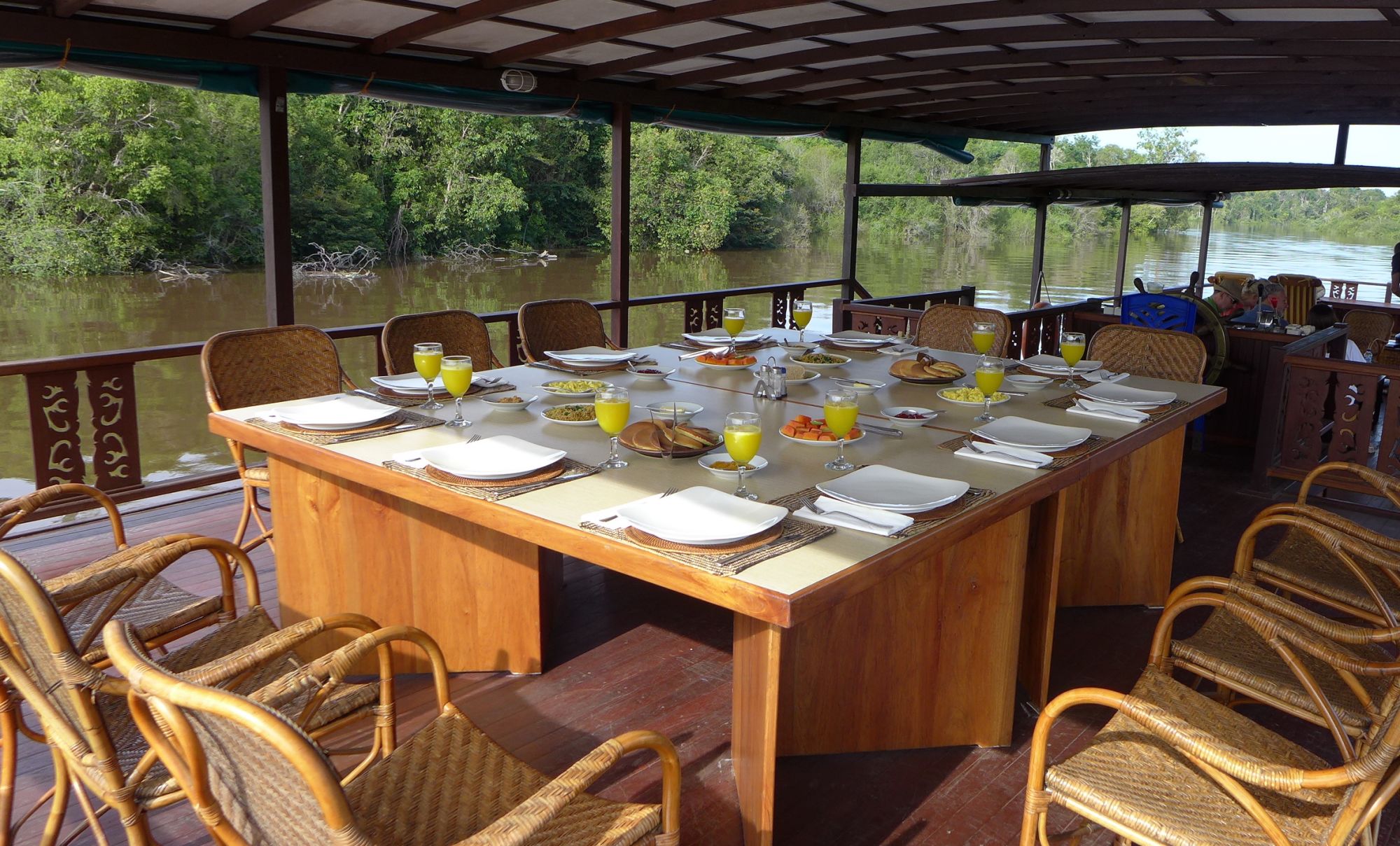 Aventure dans la jungle de Kalimantan, 4 jours de Palangkaraya: Rahai'i Pangun breakfast