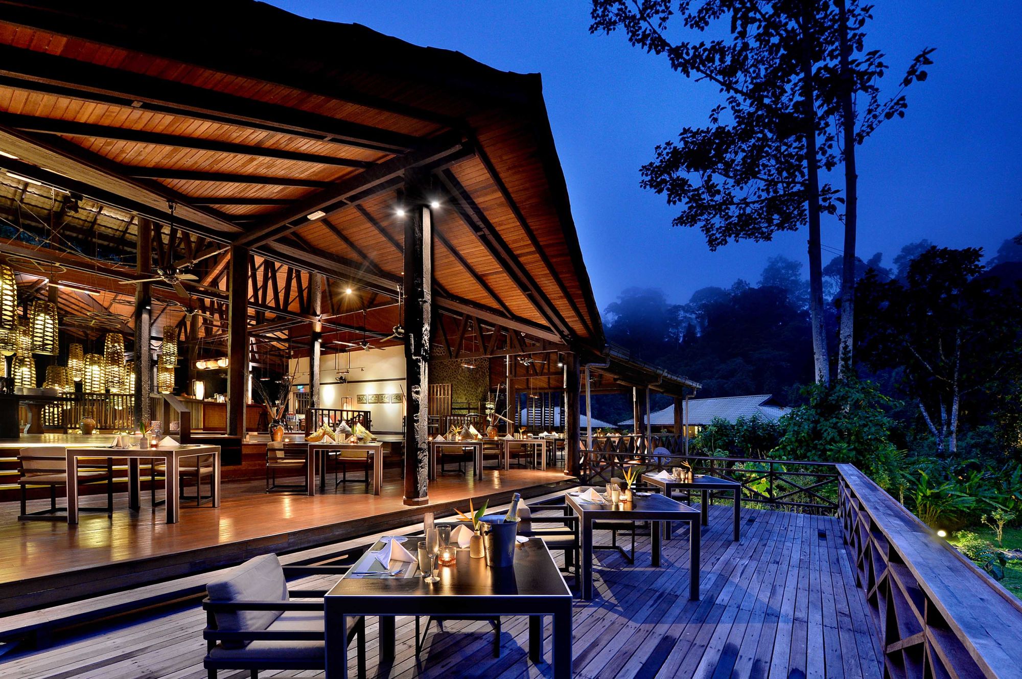 Borneo Wildlife / Borneo Rainforest Lodge ab Kota Kinabalu: Borneo Rainforest Lodge | Restaurant