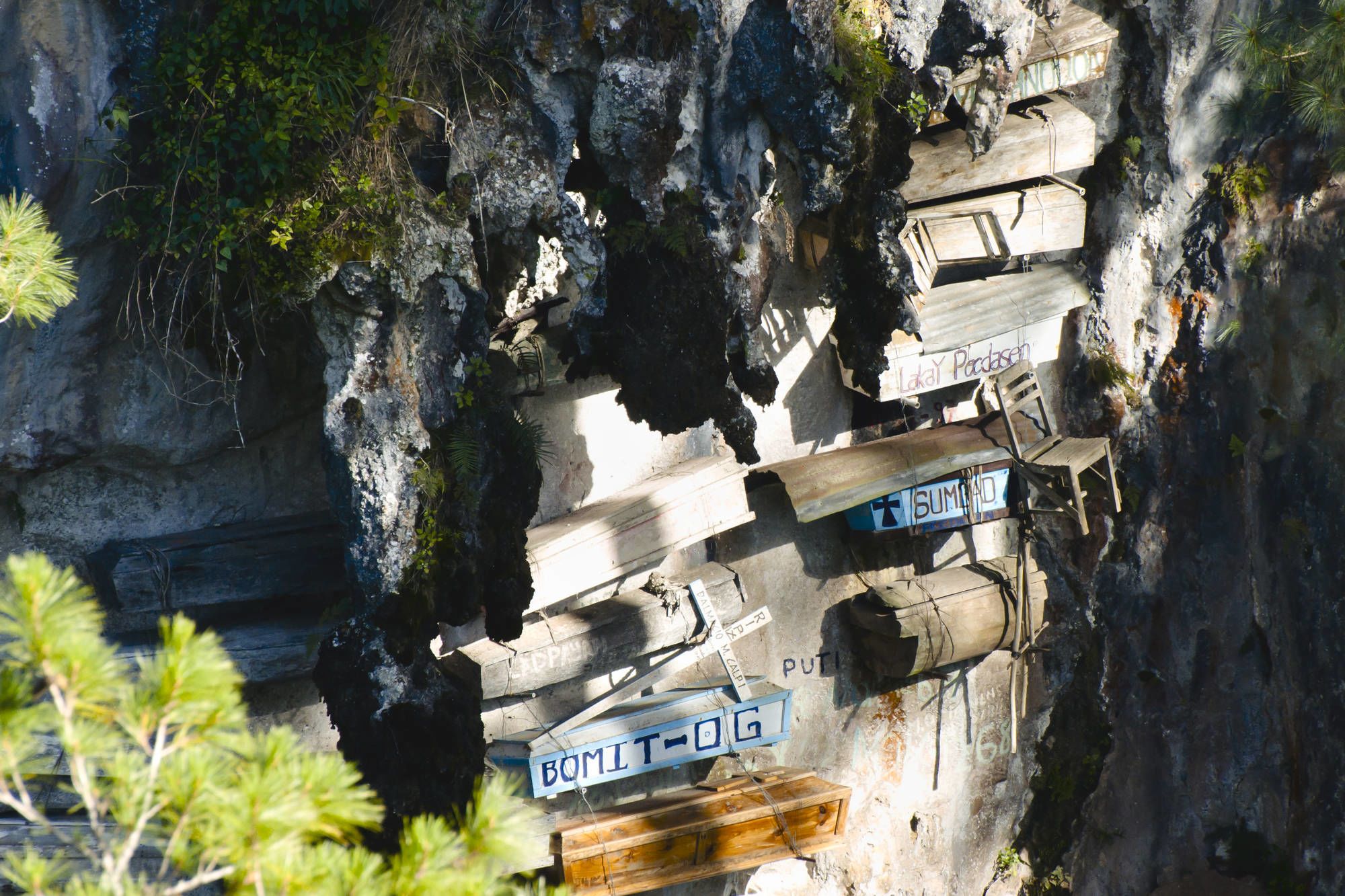 Nord-Luzon Rundreise inkl. Wanderung nach Batad ab Manila: Luzon Sagada hanging coffins