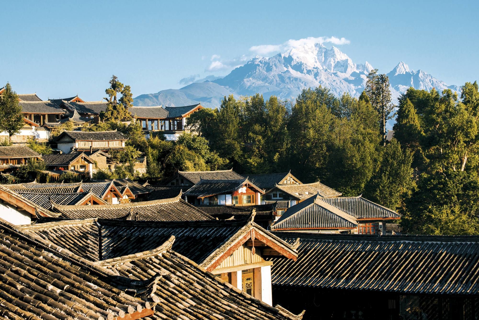 Höhepunkte Yunnans ab Kunming: Lijiang: old town in the morning
