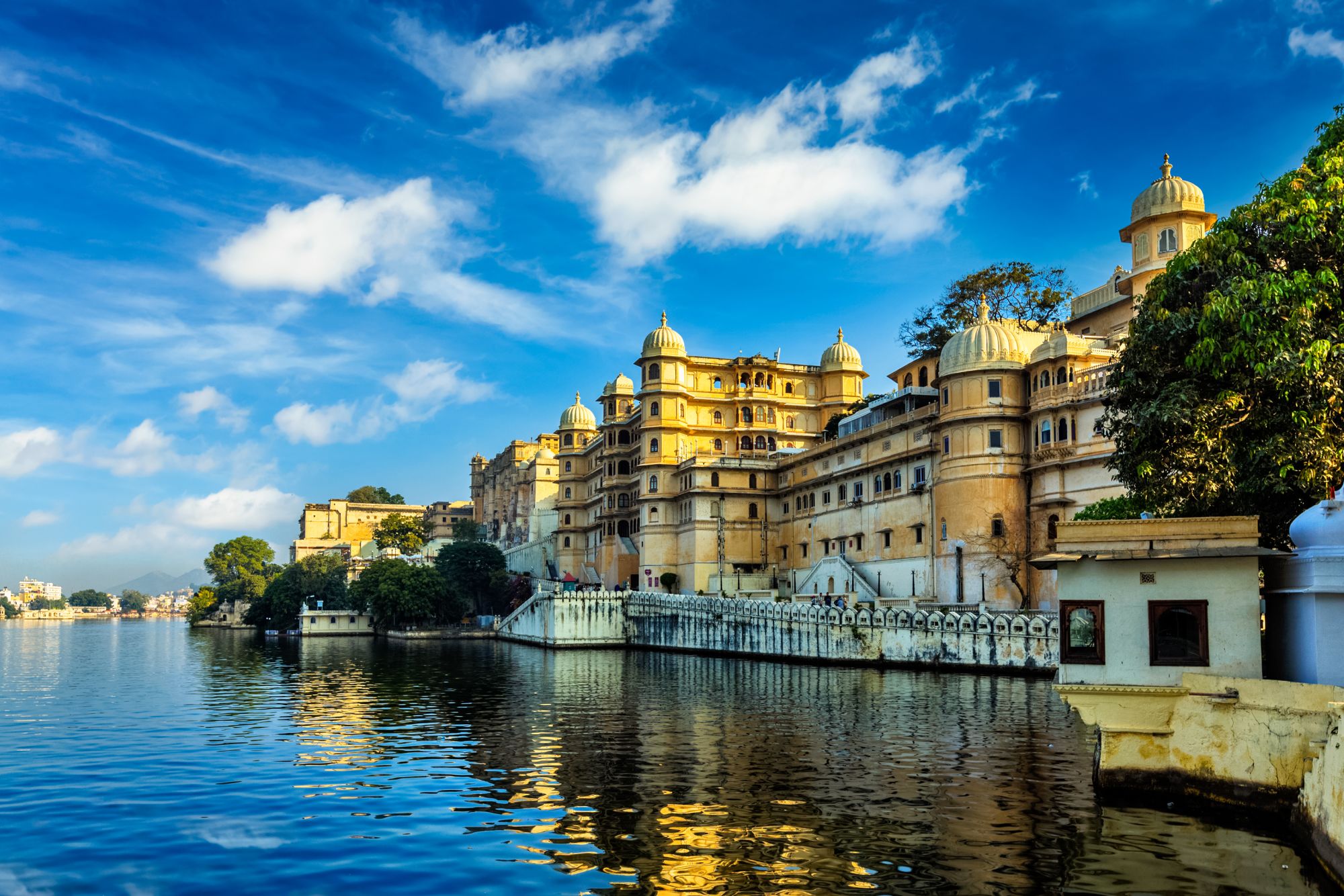 La féerie du Rajasthan de Delhi: Udaipur City Palace & Pichola Lake