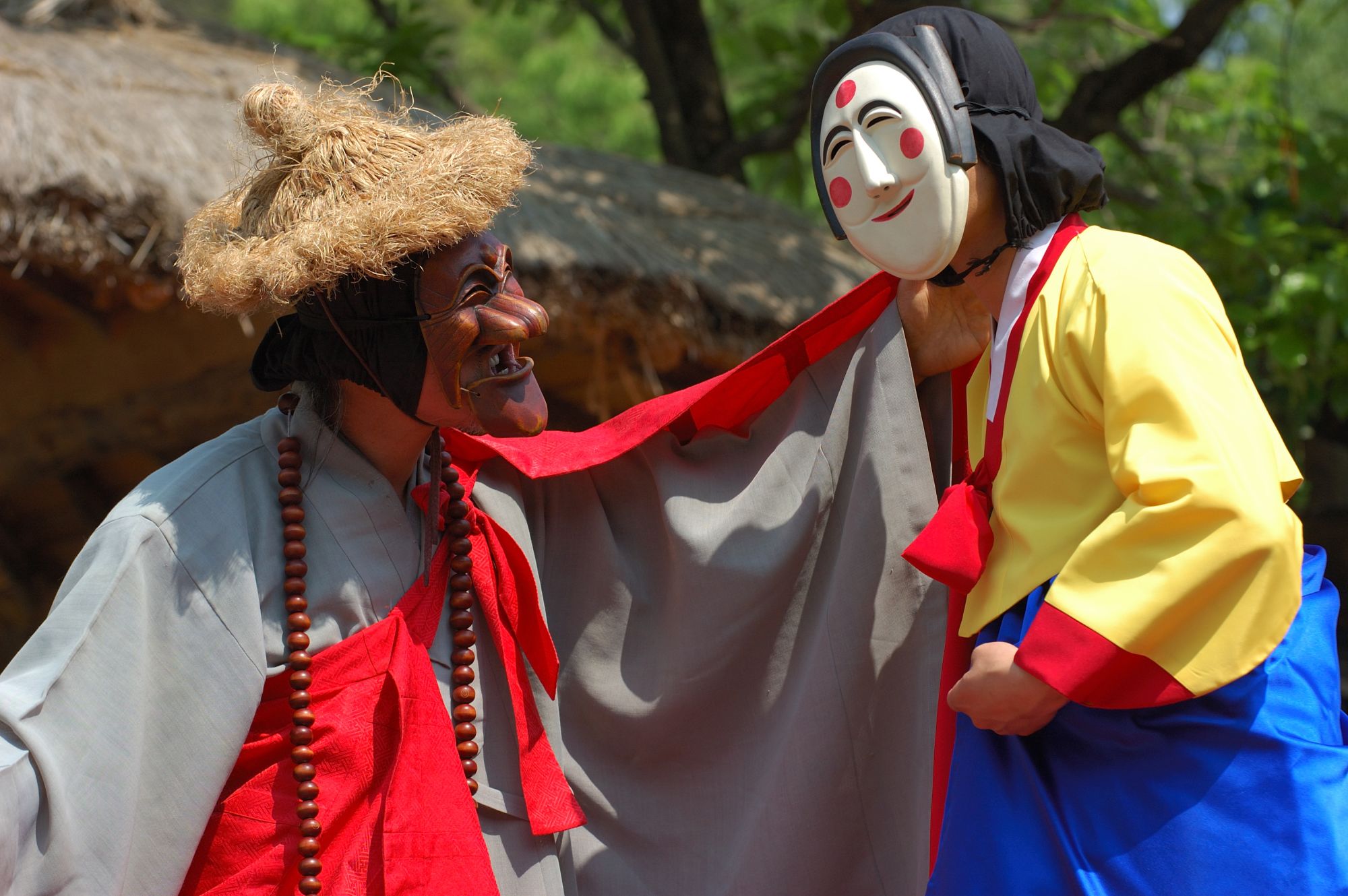 Circuit en groupe Pays du matin calme» de Séoul: Andong: Mask dance