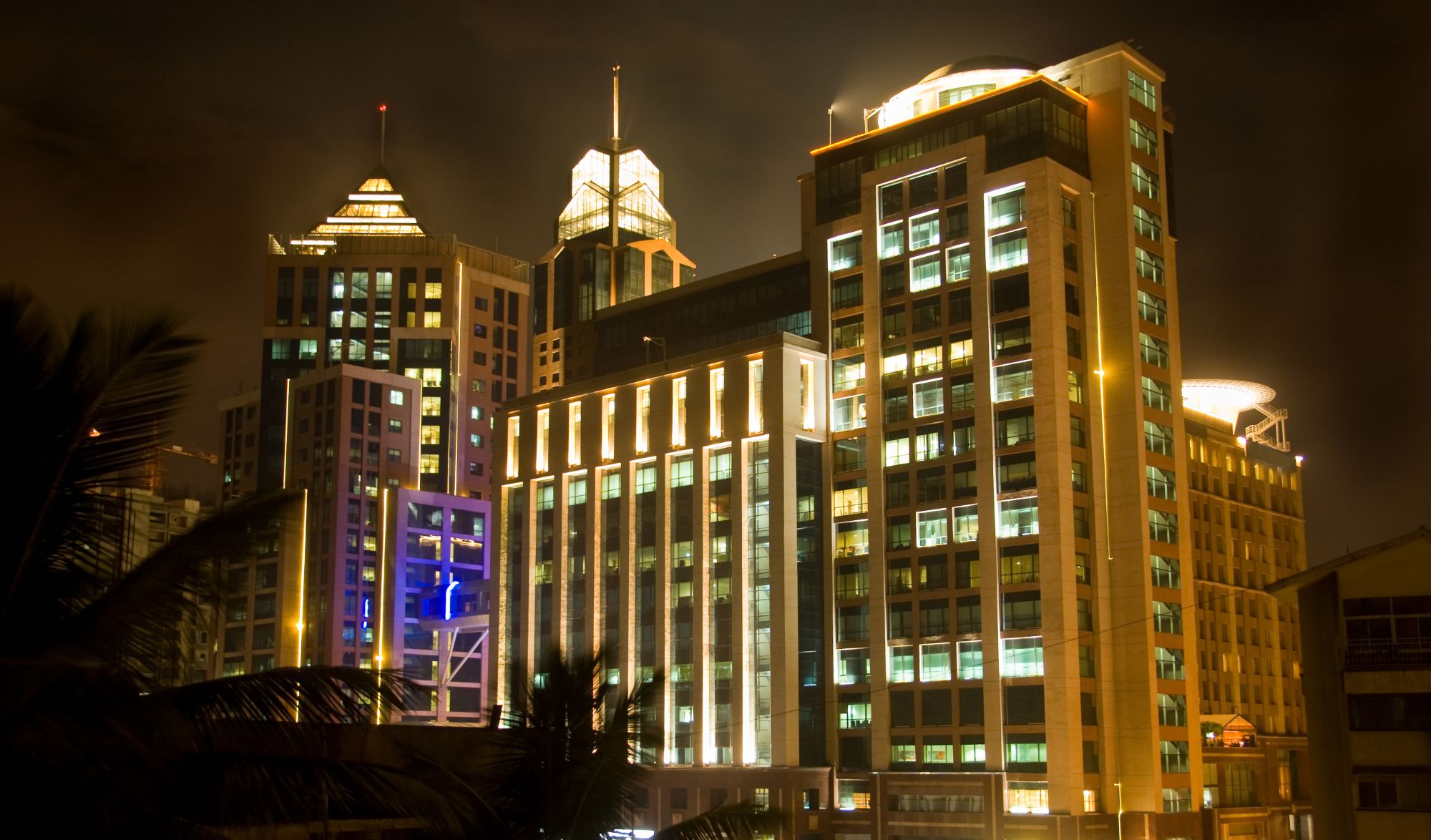 Trésors culturels du Karnataka de Bengaluru: Bangalore: Night shot