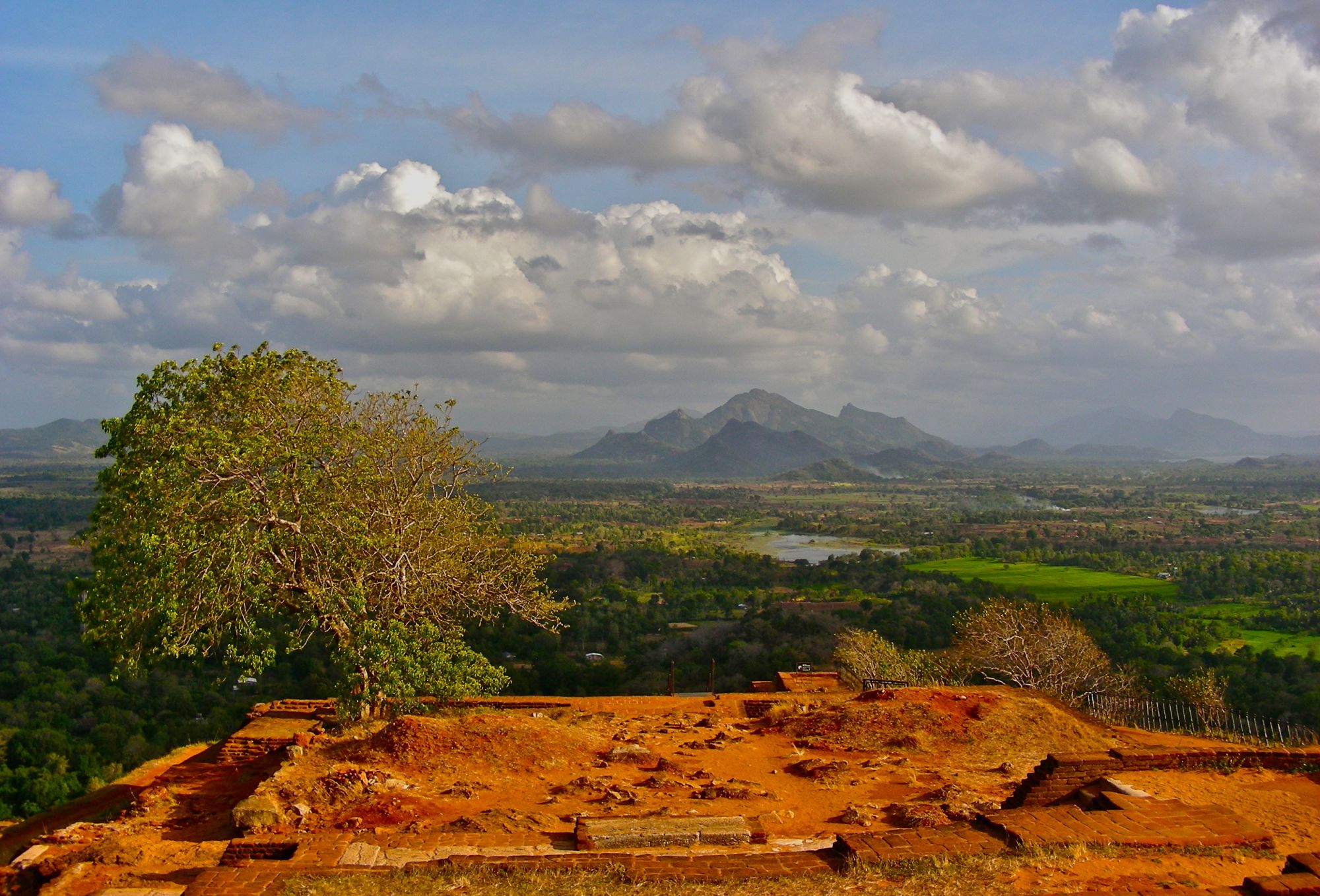 Sri Lanka compact de Colombo: Sigiriya: View from the top