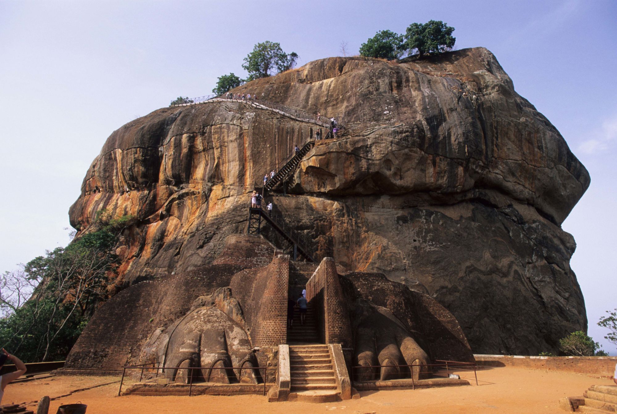 Sri Lanka compact de Colombo: Sigiriya: Lions Rock