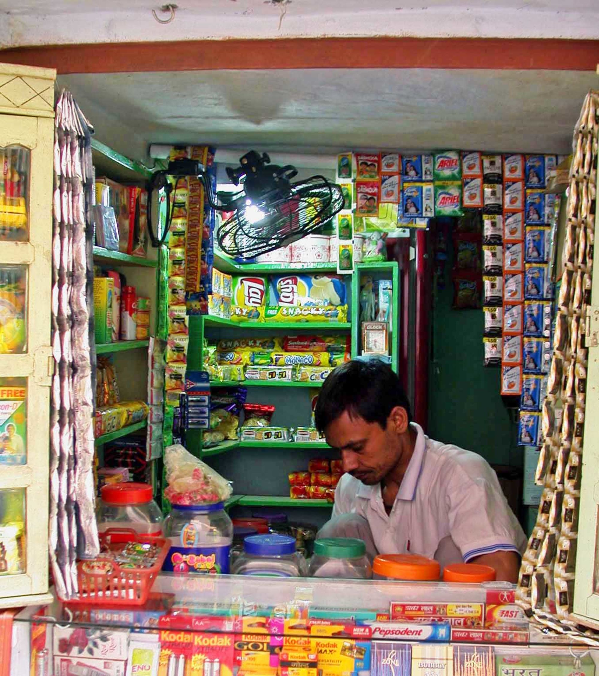 Trésors culturels du Karnataka de Bengaluru: Mysore: Snack shop