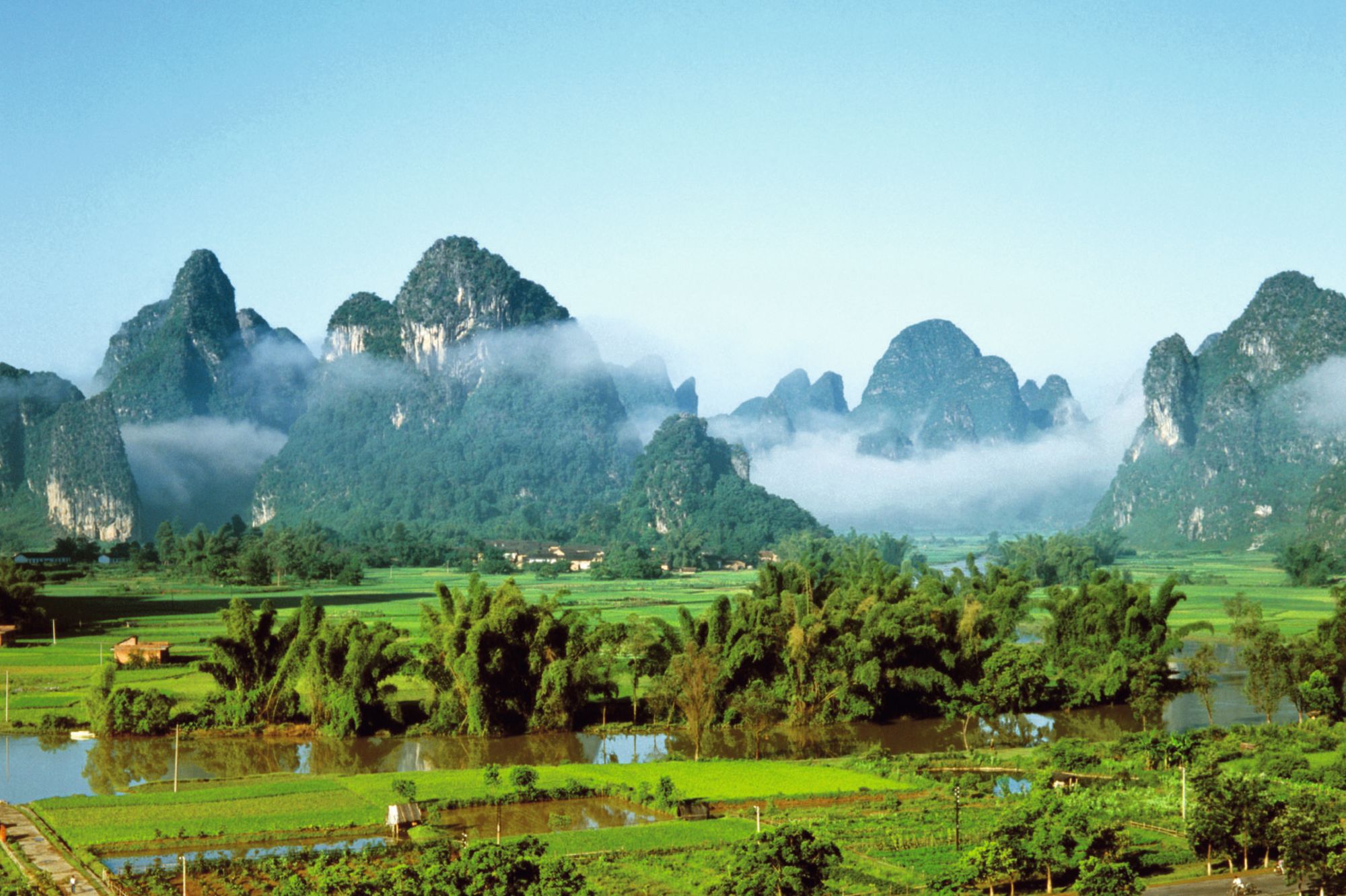 Rizières en terrasses & paysages montagneux de Guilin: Guilin: Landscapes