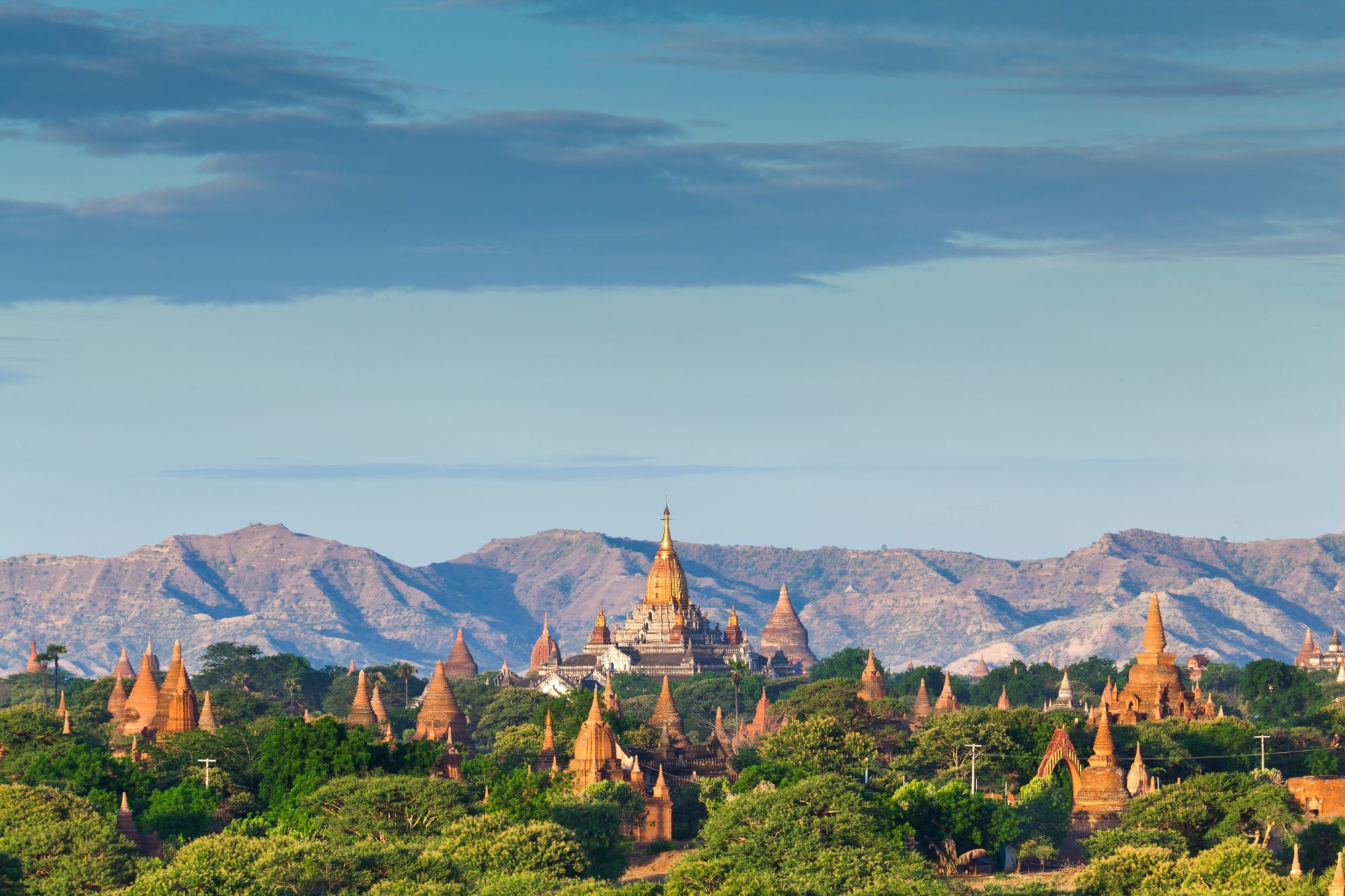 La fascination du Myanmar – un pays en mutation de Naypyitaw: Bagan: Archaeological Zone