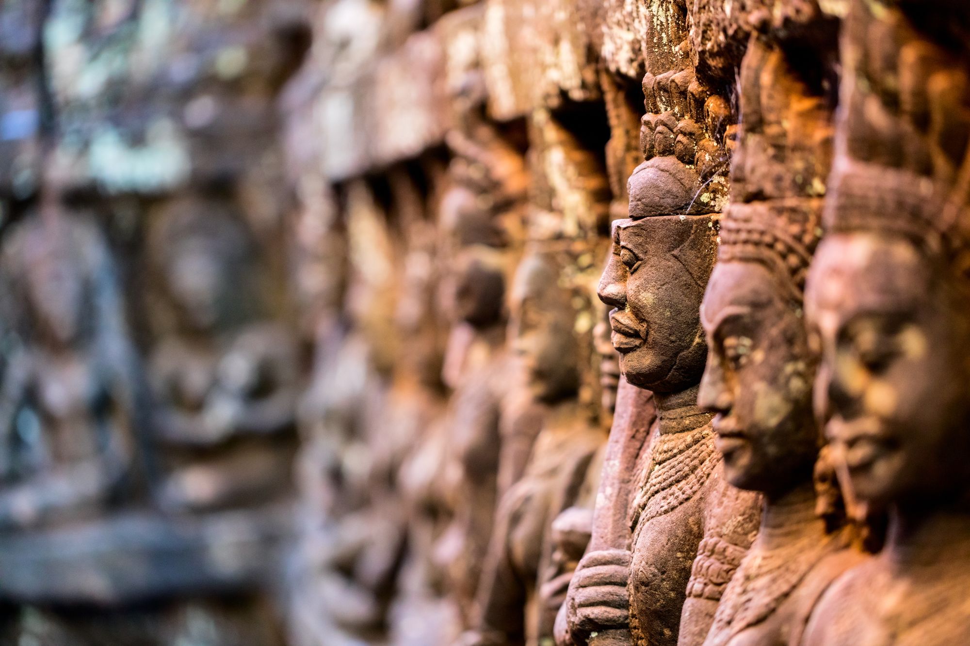 Les hauts lieux du Cambodge de Siem Reap: Siem Reap: Terrace of the Leper King Angkor