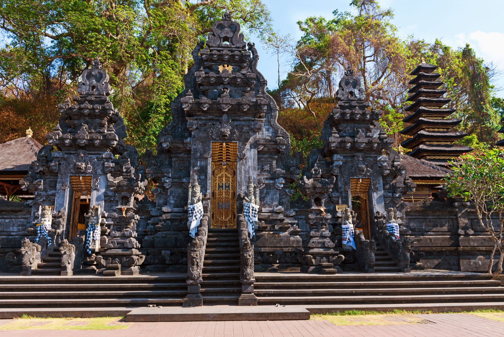 Les hauts lieux de Bali de Sud de Bali: Bali Goa Lawah Bat Cave Temple