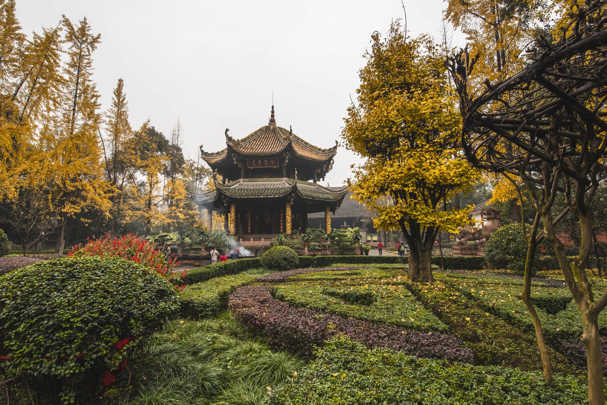 China aktiv erleben ab Peking: Chengdu Qingyang monastery scenic spot